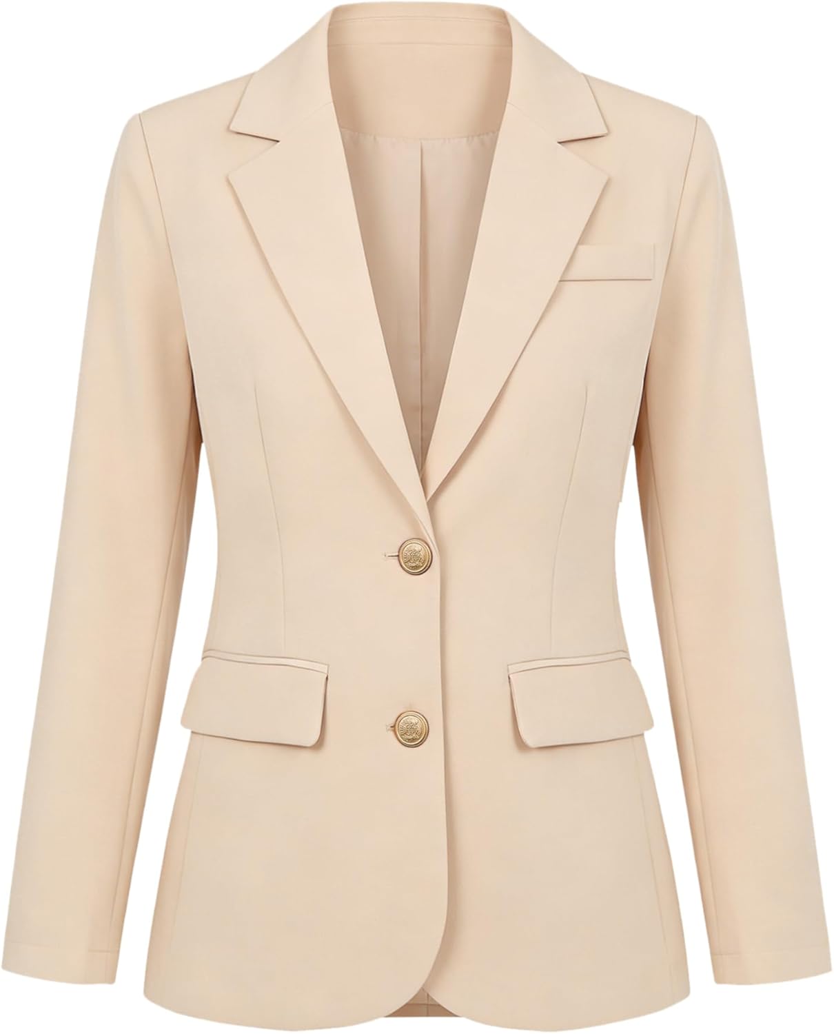 Allegra K Blazers for Women's Business Casual Single Breasted Work Jacket Office Suit