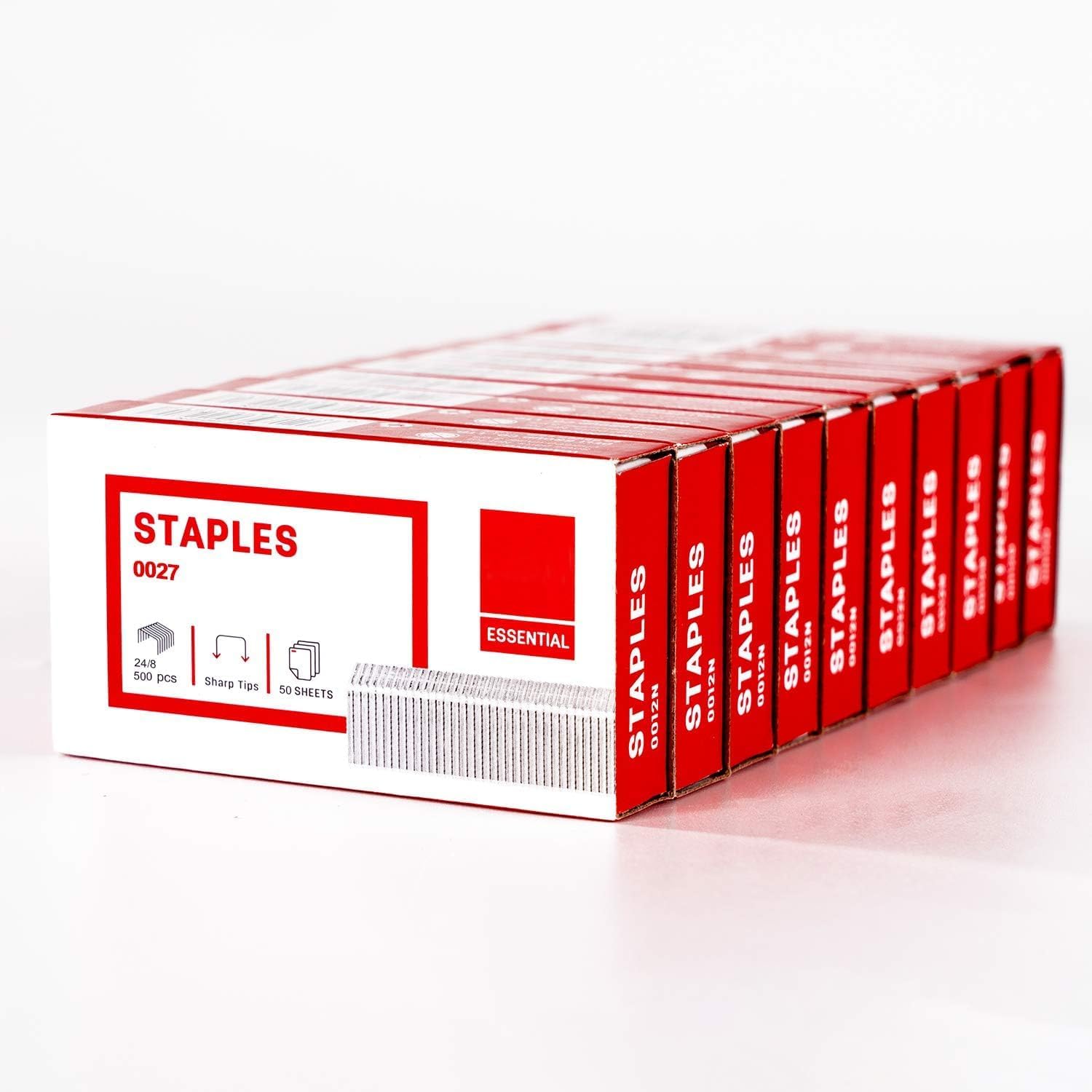 Leven 5,000 Staples, Fits 40 & 60 Sheet Capacity Staplers, 5/16" Leg Length