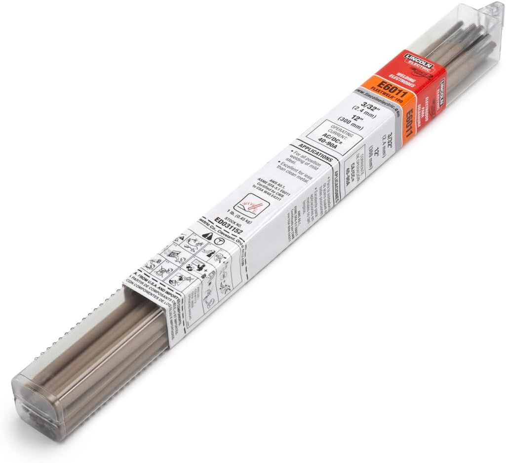 Lincoln Electric ED033495 6011 1/8" LB Weld Rod