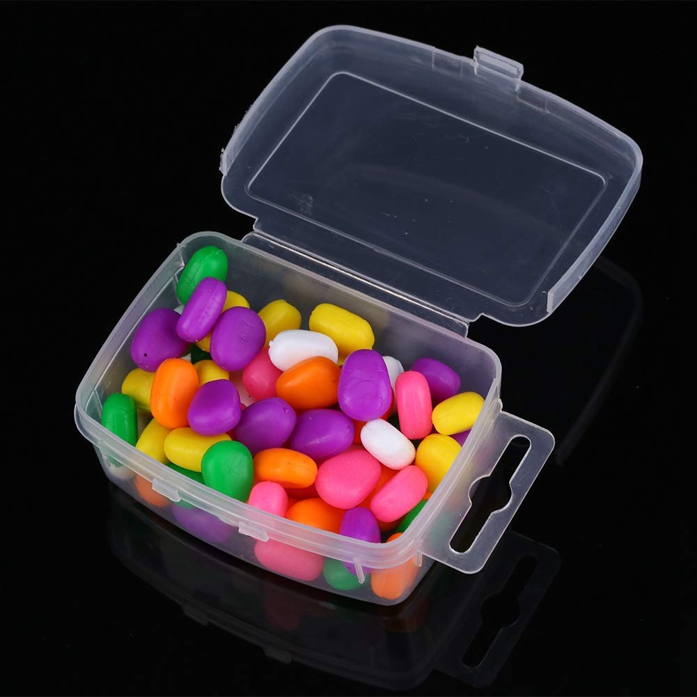 VGEBY 6pcs maíz Lure Bait, Suave Artificial Pop Up Flotante Pesca cebos, 7/6 Colors
