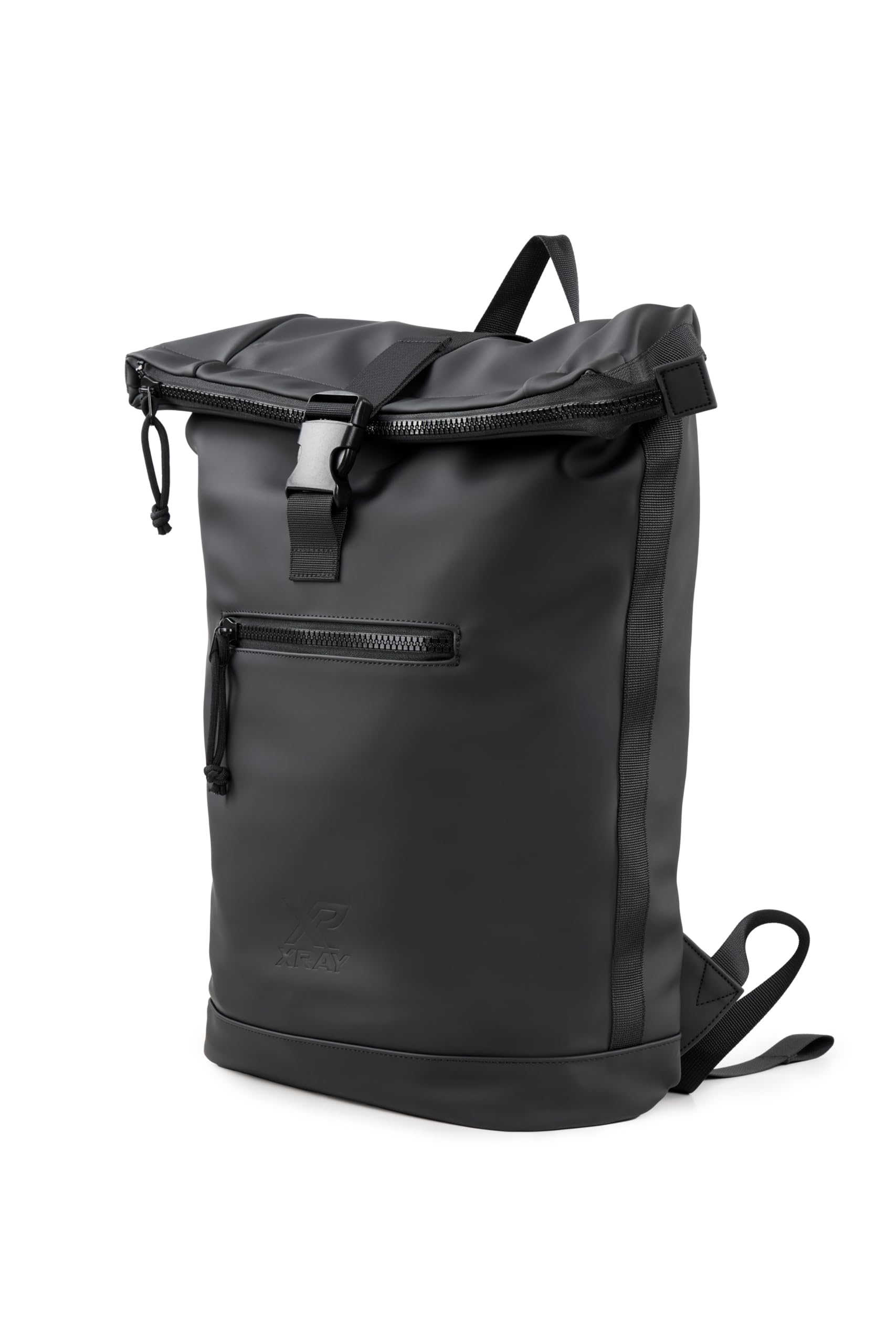 X RAY Unisex's Expandable Roll Top & Canvas Retro Rucksack Waterproof Trendy Backpack with Laptop Pocket