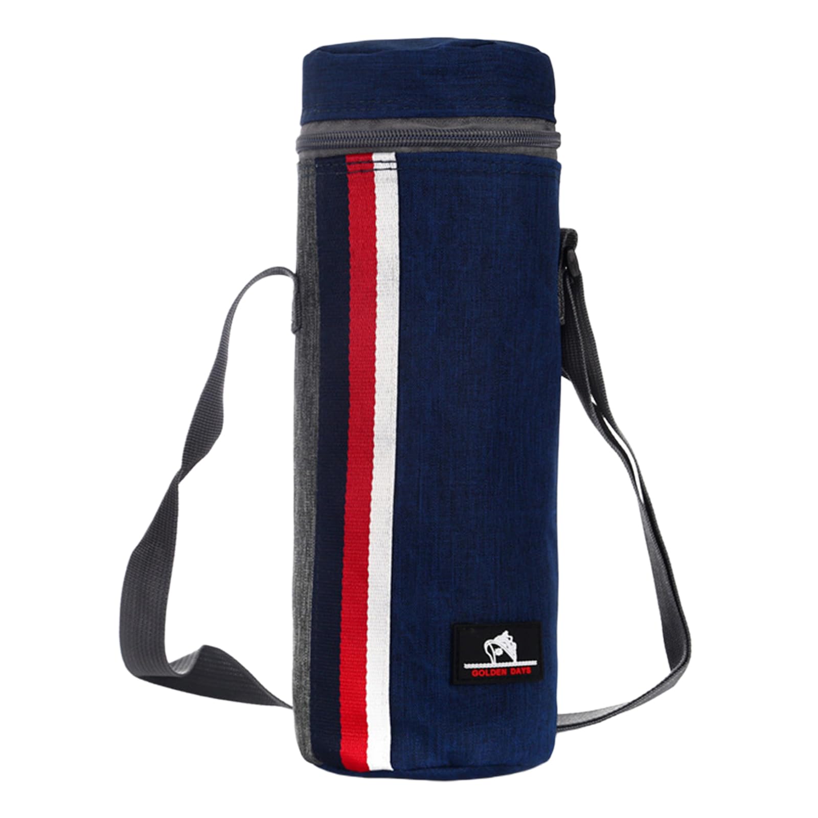 WSXQAZ Wine Cooler Bag, Water Bottle Carrier Bag with Shoulder Strap Insulated Bottle Cool Bag Insulated & Padded Portable Sports Water Bottles Bag for Men Women Hiking