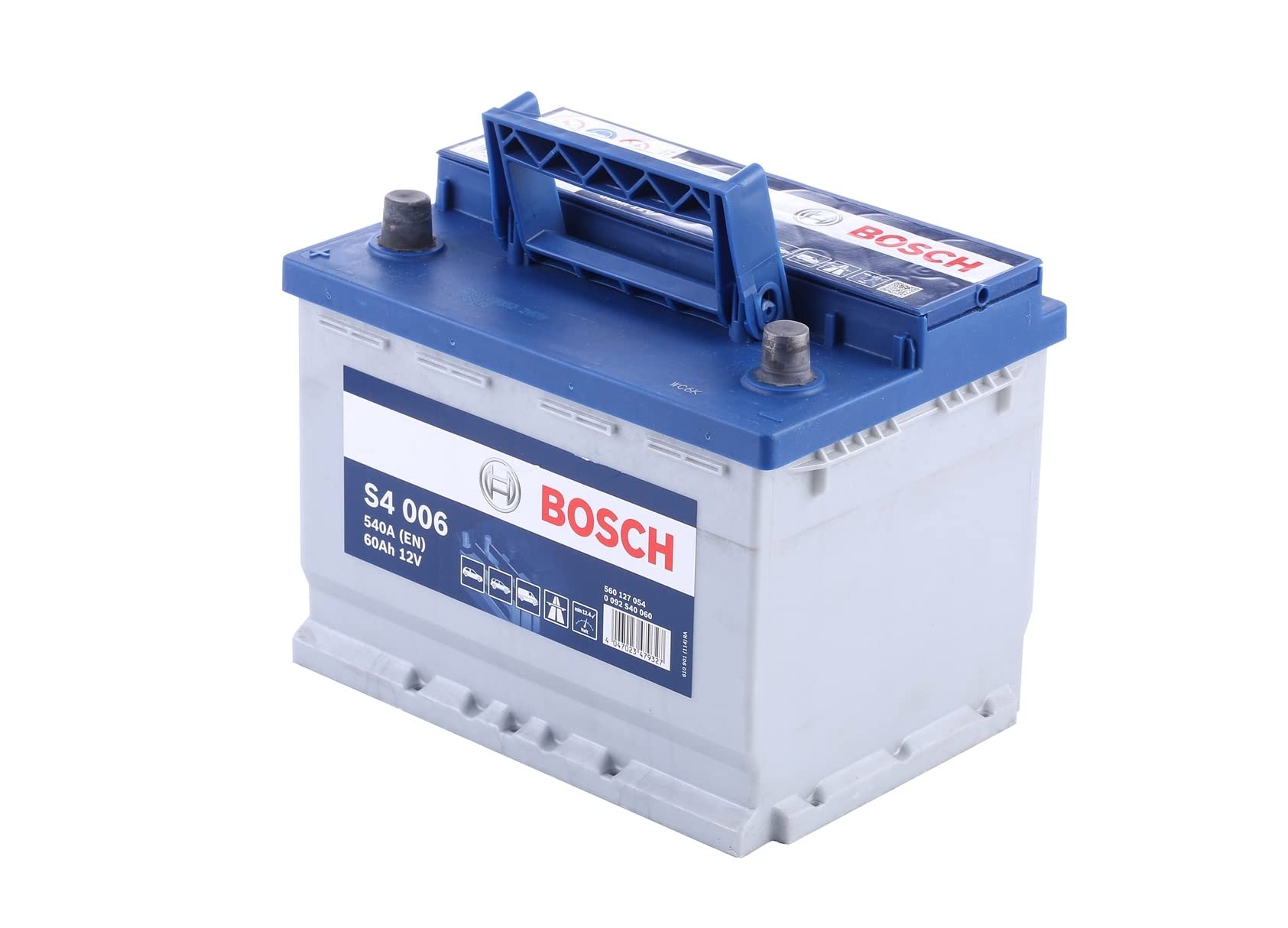 BOSCH Batería 60, Ah 540, A/EN 0 092 S40 060 L 242mm B 175mm H 190mm Compatible con CHEVROLET CRUZE J300, HYUNDAI Tucson NX4, NX4E, KIA XCeed CD, DACIA Duster II