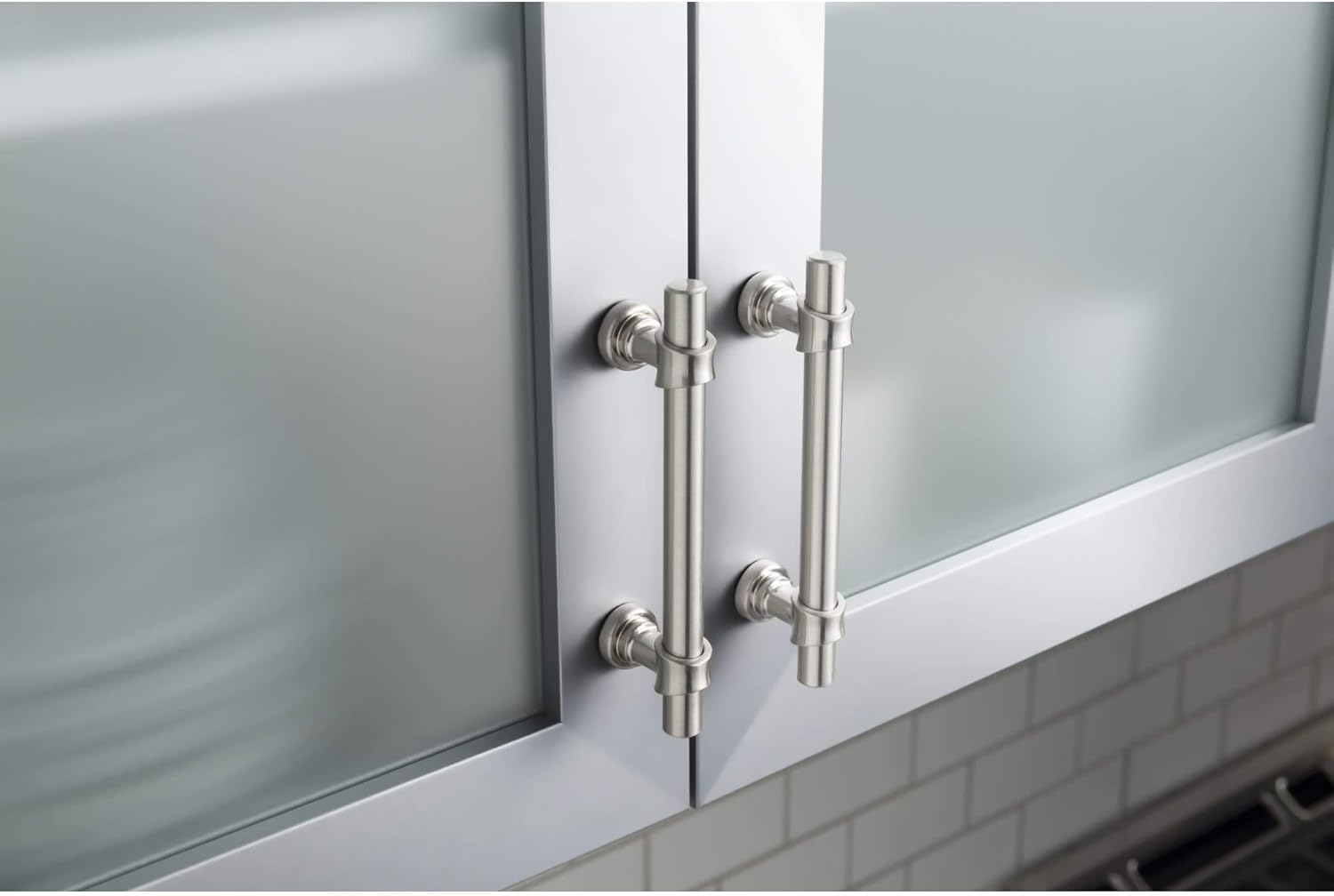 Top Knobs M1747 Asbury Collection 3" Bit Pull, Brushed Satin Nickel
