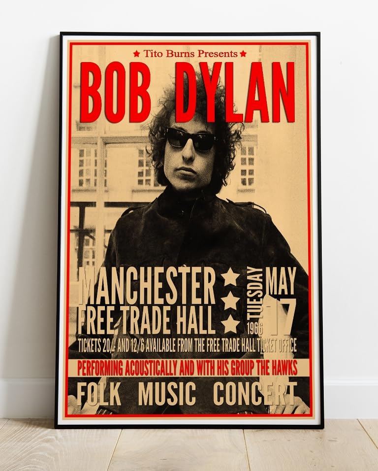Bob Dylan 1966 Manchester Free Trade The Hawks The Band Tour Live