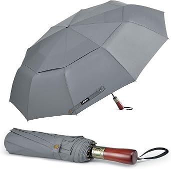 G4Free 54 Inch Large Windproof Golf Umbrella Compact Umbrellas for Rain