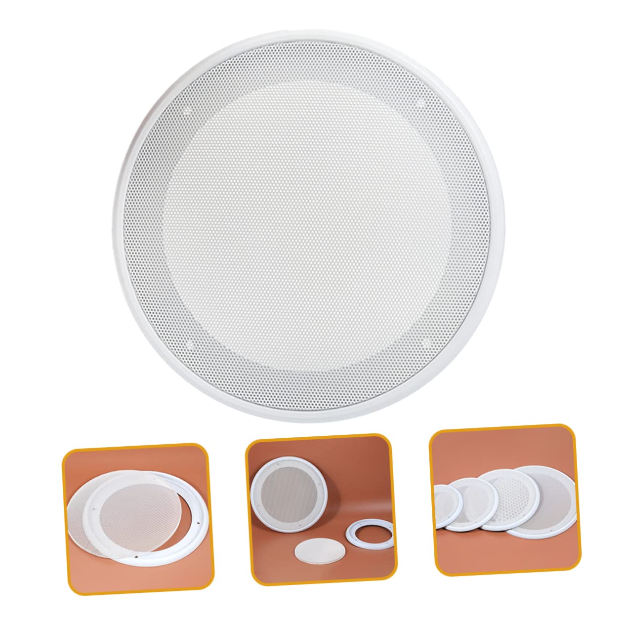 DOITOOL 2pcs Speaker Protective Mesh Cover for Material Compact for and Speakers for Home Automotive Use