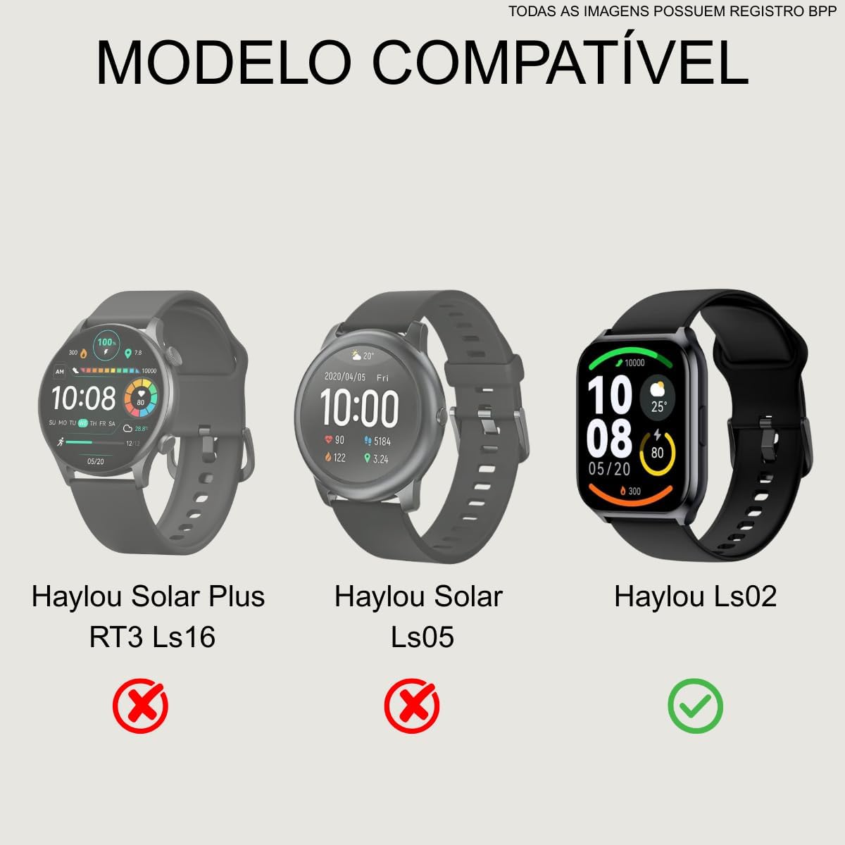 Cabo Carregador Usb Para Smartwatch Haylou Ls02 Gst Xiaomi DM ACESSÓRIOS