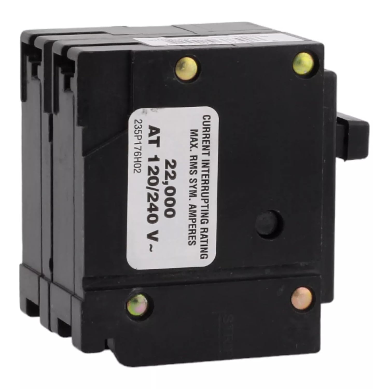 BRH260 EATON CUTLER HAMMER 22,000 IR, 60 AMP, 2 POLE BR SERIES CIRCUIT BREAKER, 22K, PLUG-IN, 60A 2P