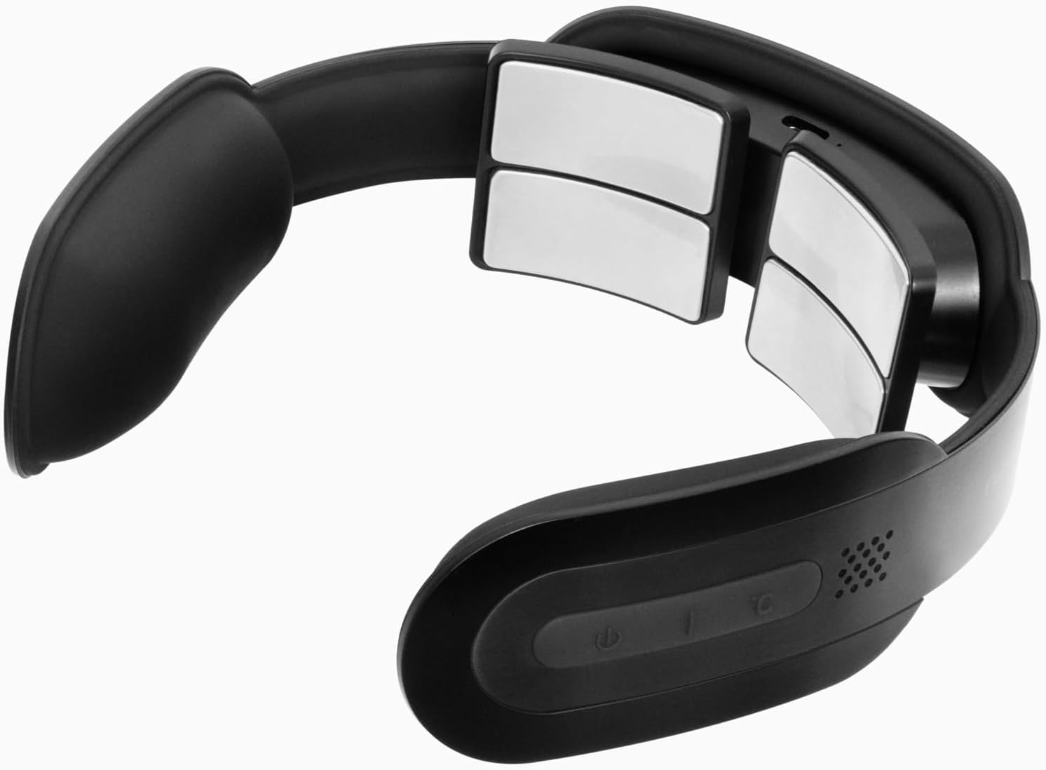 Underside view of Flowlife Flowtens Neck showing electrode pads