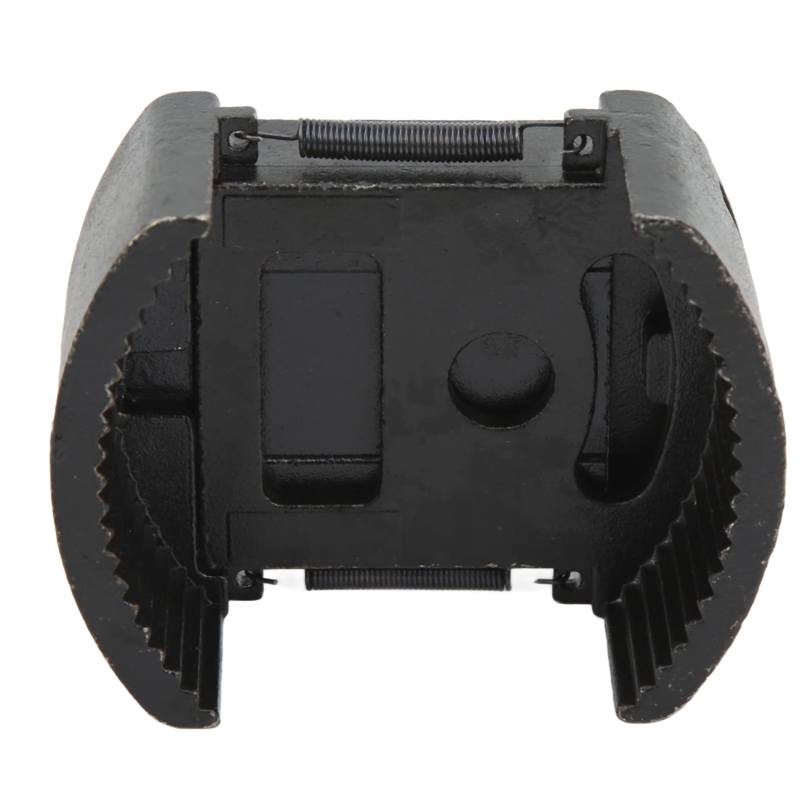 Llave en forma de U para filtros de aceite, herramienta ajustable de acero fundido para retirar filtros de aceite de 80–105 mm, llave universal para filtros de con 2