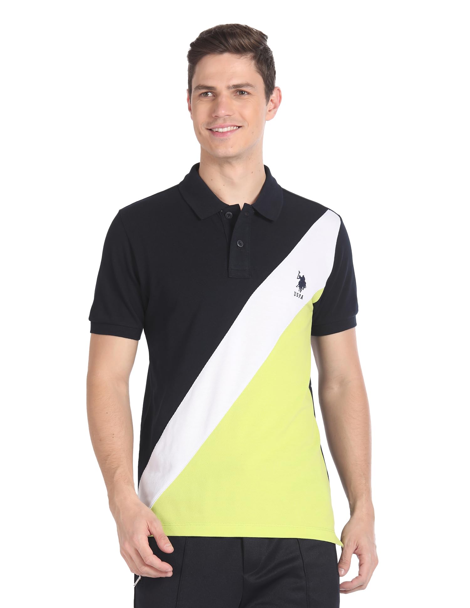 U.S. Polo Assn. Mens Polo Shirt, navy, XL