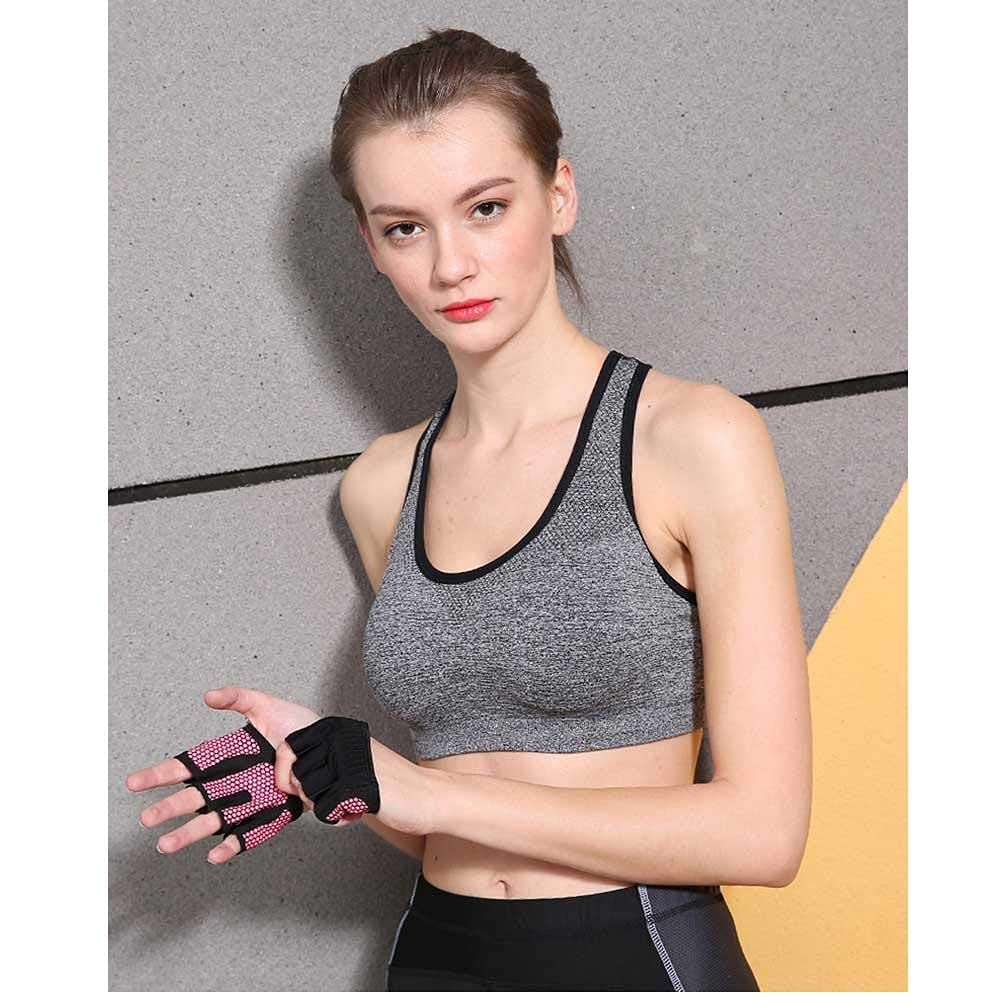 Guanti Adulti Unisex Guanti Di Fitness Sottile Guanti Di Sollevamento Pesi Mittens Yoga Gym Gym Guanti da Allenamento per Uomo Antiscivolo da Donna Copertura Consolabile Traspirante/B/S