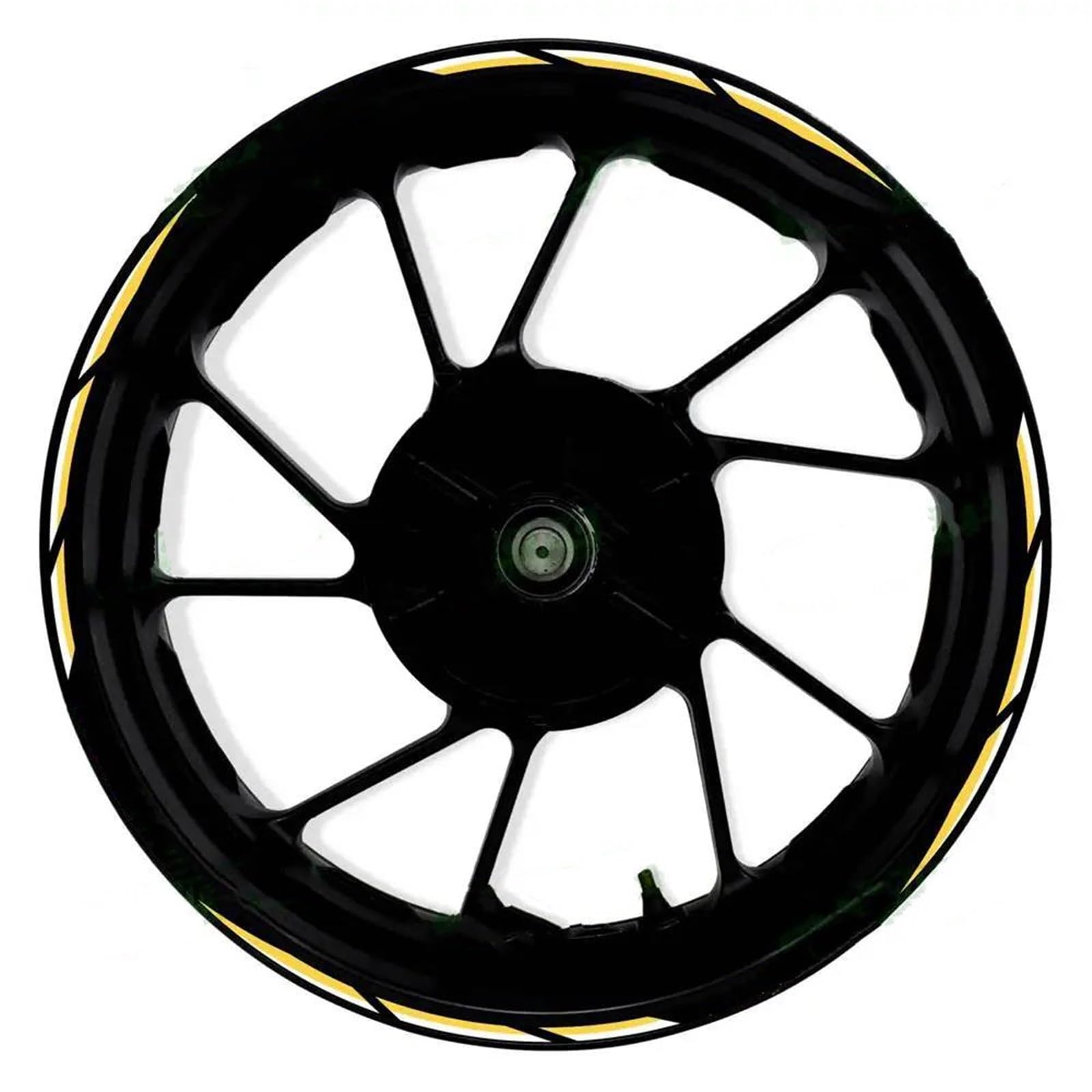 Motorcycle Wheel Stickers for GSX-R1000 GSXR1000 Motorcycle Accessories 17 Inch Front and Rear Wheel Stickers Fairing Rim Reflective Decals Decoration(9)