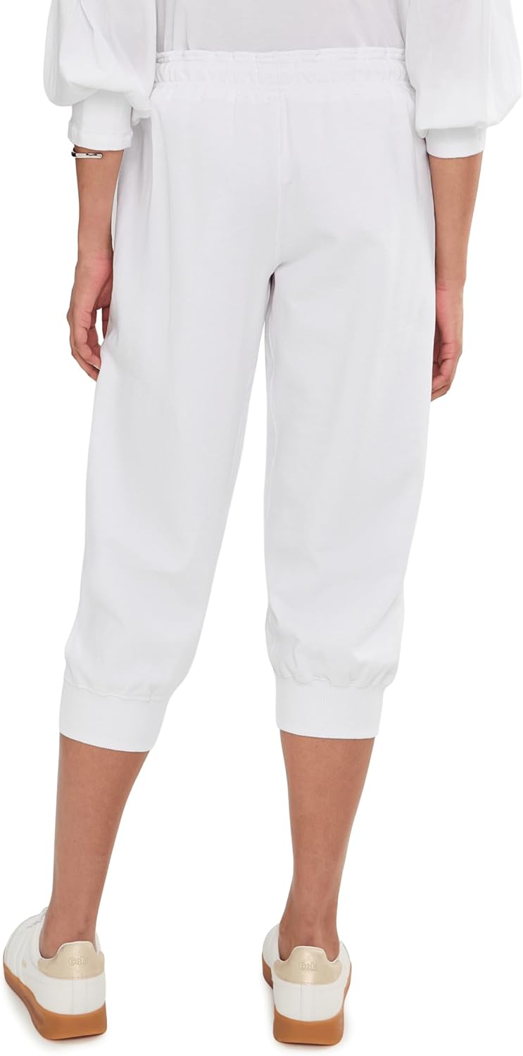 Free People Women's Flutter Joggers, Ivory, Small - Image 4