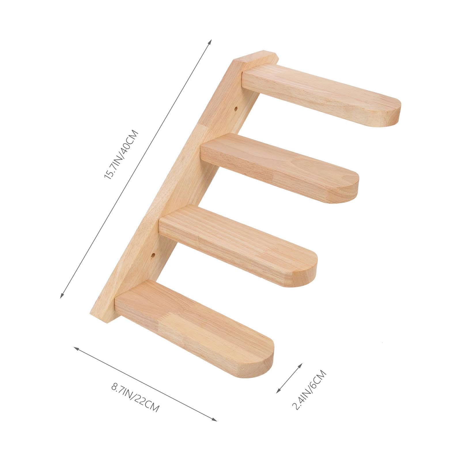 Homoyoyo Katzenwandtreppe Katzenregal Kletterbrett für Katzen Khaki 15lb für Hauskatzen und Kätzchen für Innenbereich