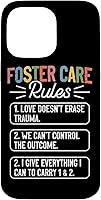 Vista 21 de Foster Care Rules Foster mom Case for iPhone XR