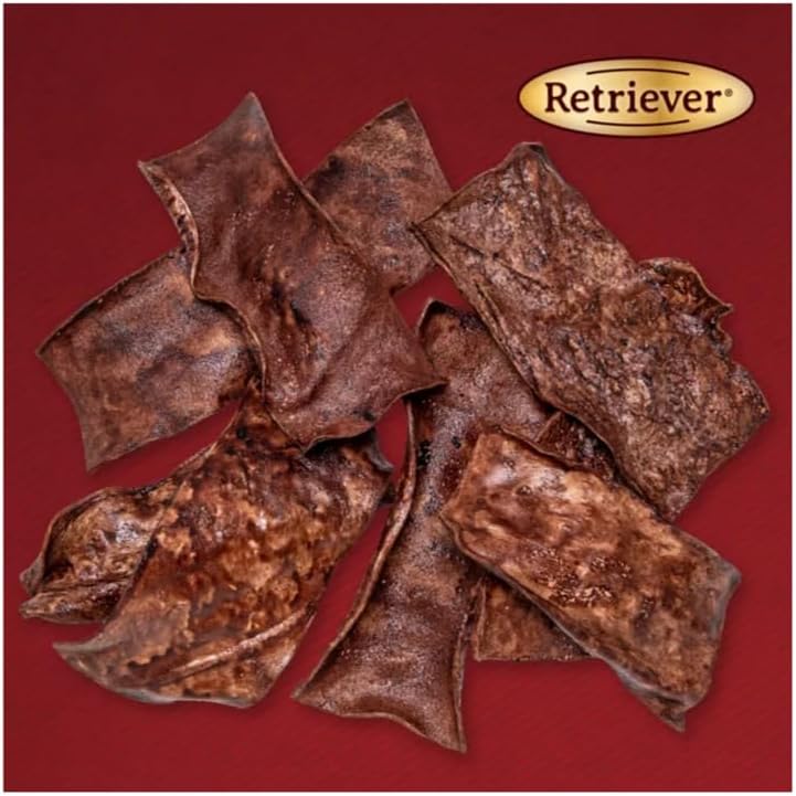 Quality Retriever Beef-Basted Natural Dog Chew Treats (Chips)