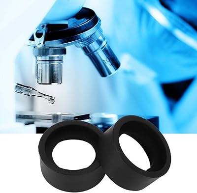 2Pcs 36Mm Diameter Rubber, Replacement Eye Cups for Binoculars Binocular Eye Cups Replacement Eyepiece Cover Accessory Guards for Stereo Microscope (KP-H2 Flat Angle)
