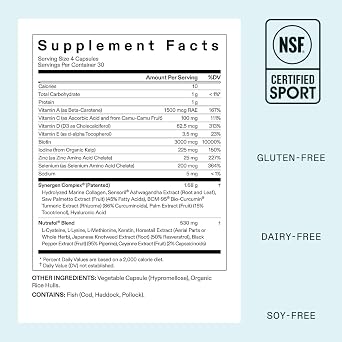 Nutrafol Women's Hair Growth Supplements, for Women Ages 18-44, Clinically Proven Hair Supplement for Visibly Thicker and Stronger Hair, Dermatologist Recommended - 1 Month Supply, 1 Refill Pouch