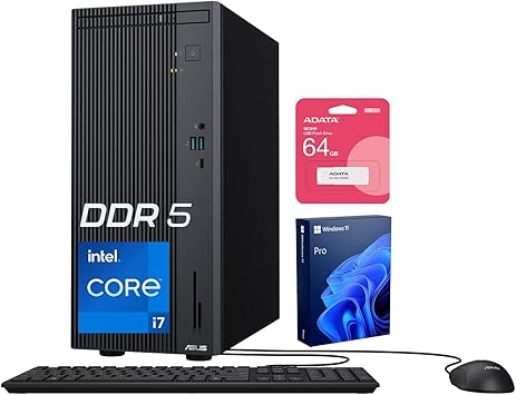 ASUS V500 Home & Business Tower Desktop, 10-core Intel Core