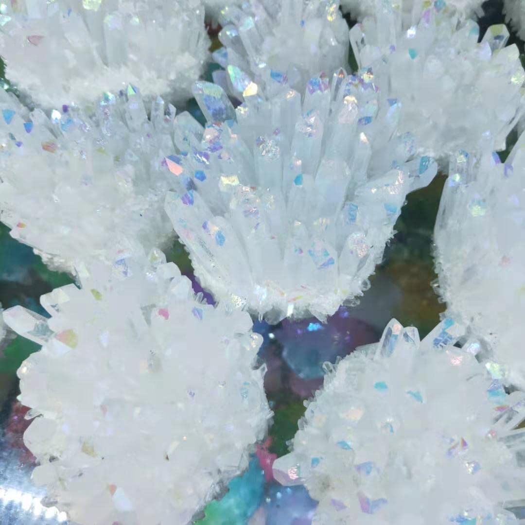 Home Decor, Natural Hite Quartz Rock Angel Floers Aesthetic Room Decor Fantastic Indie Jeelry Stone Gifts,Natural (Size : 400-500g) Raccolta domiciliare (Size : 600-700g)