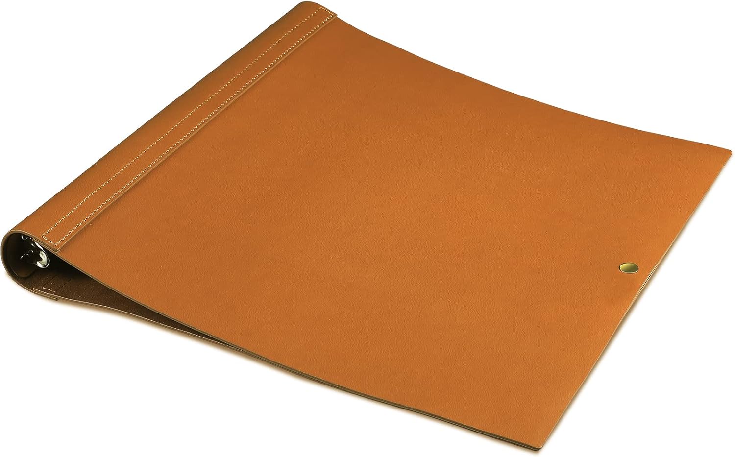 Binder Organizer Vintage Faux Leather 3 Ring Binder 1 Inch