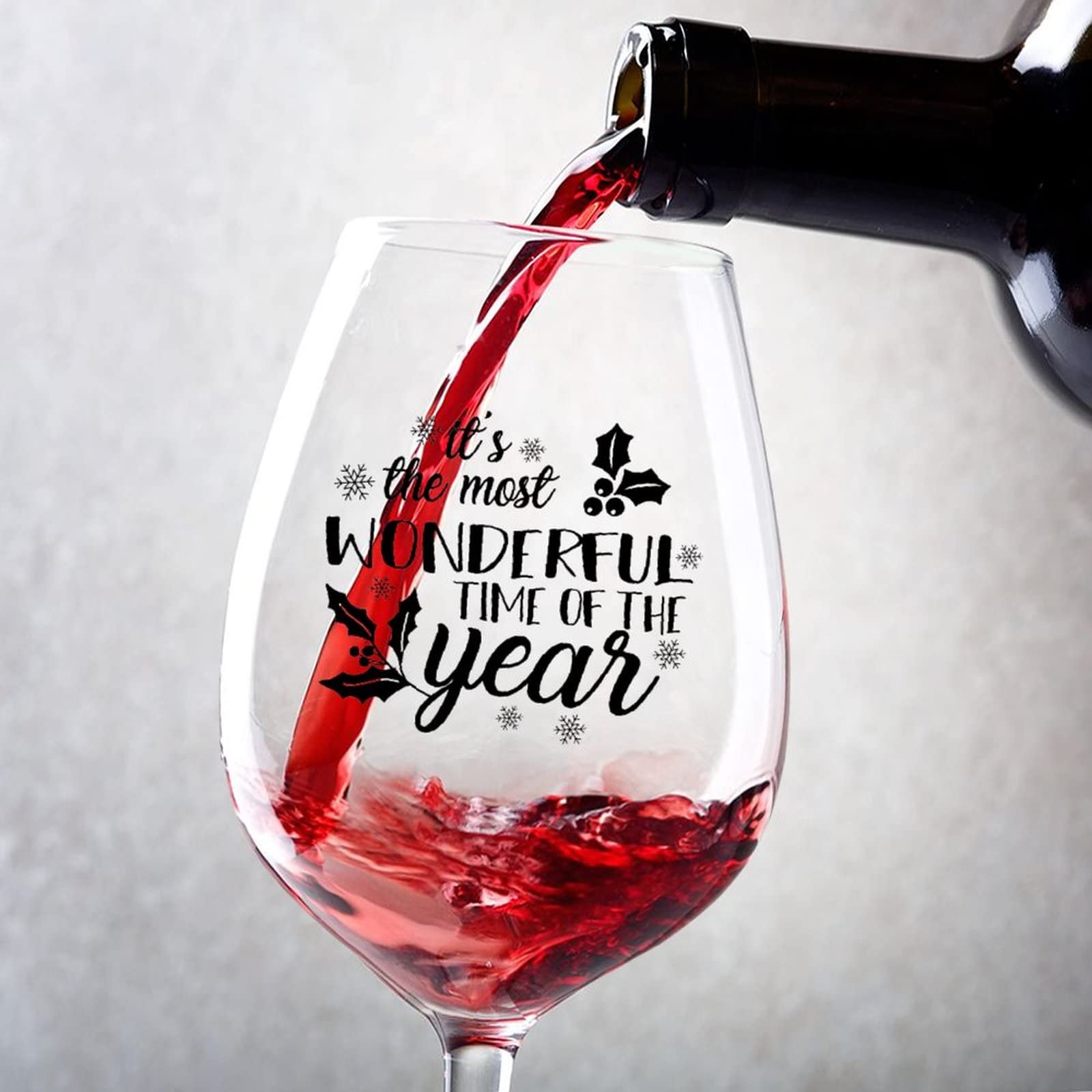 Verres à vin rouge personnalisés pour exprimer votre amour à votre épouse ou maman