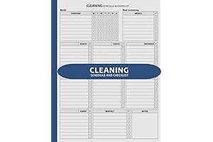 Cleaning Schedule and Checklist: Keep Your Space Spotless