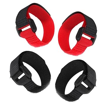 Maxbell 2pcs No-Crow Rooster Collar No Crow Noise Neck Belt for Roosters Red