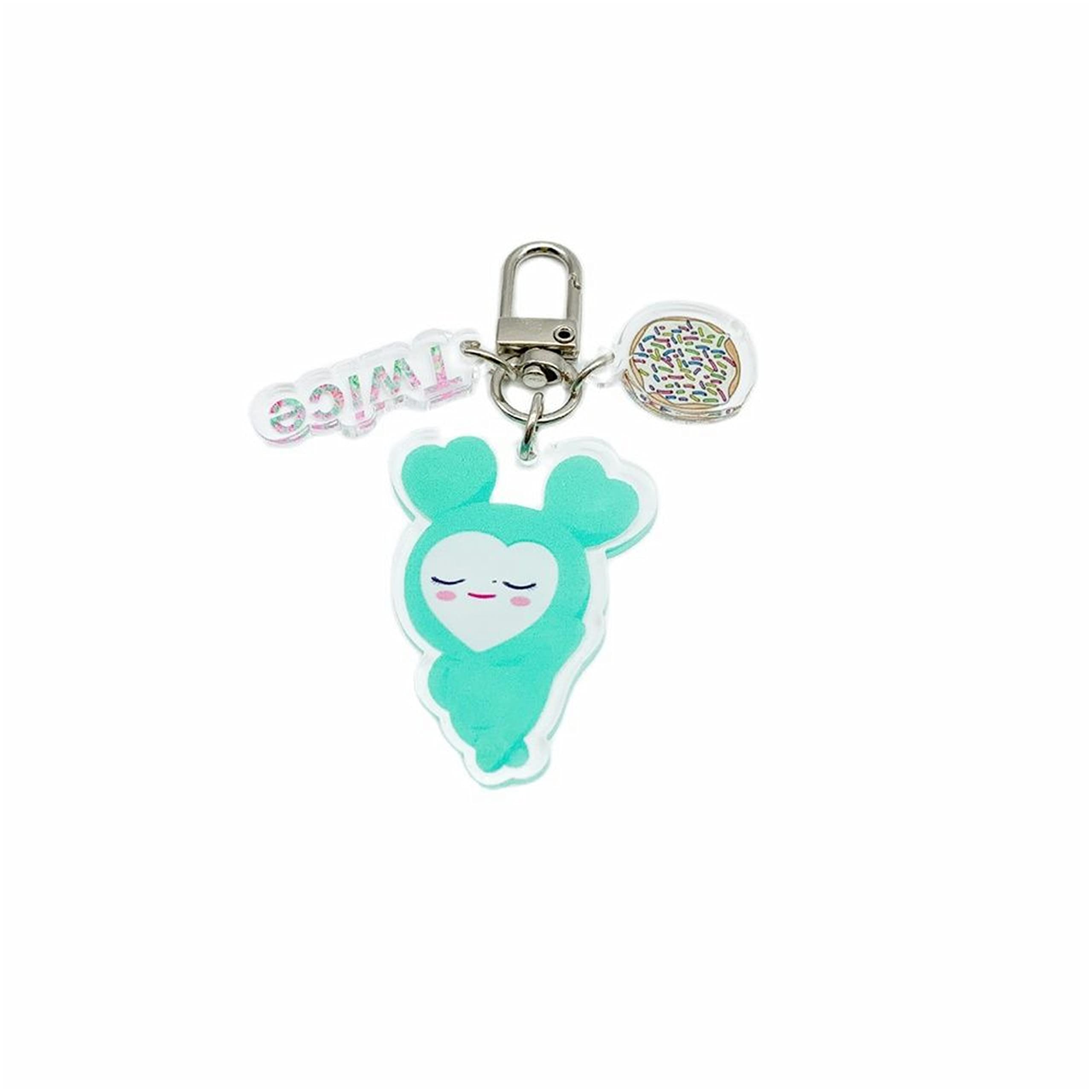 Kpop Twice Cartoon Keychain Acrylic Pendant TZUYU SANA MINA JIHYO NAYEON Accessories Gift for Fans