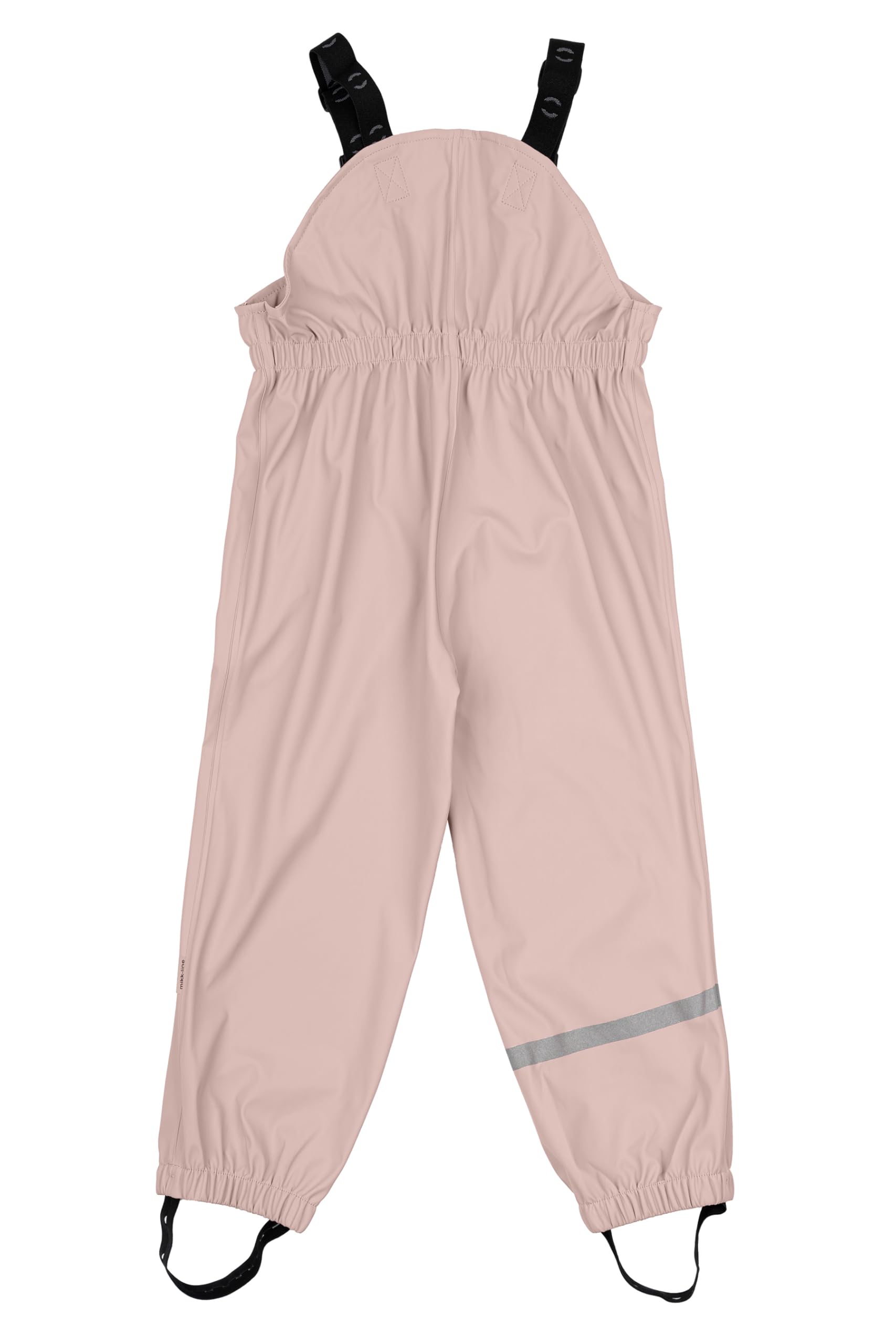 Mikk-line Pantalon de pluie bébé imperméable coupe-vent avec bretelles réglables