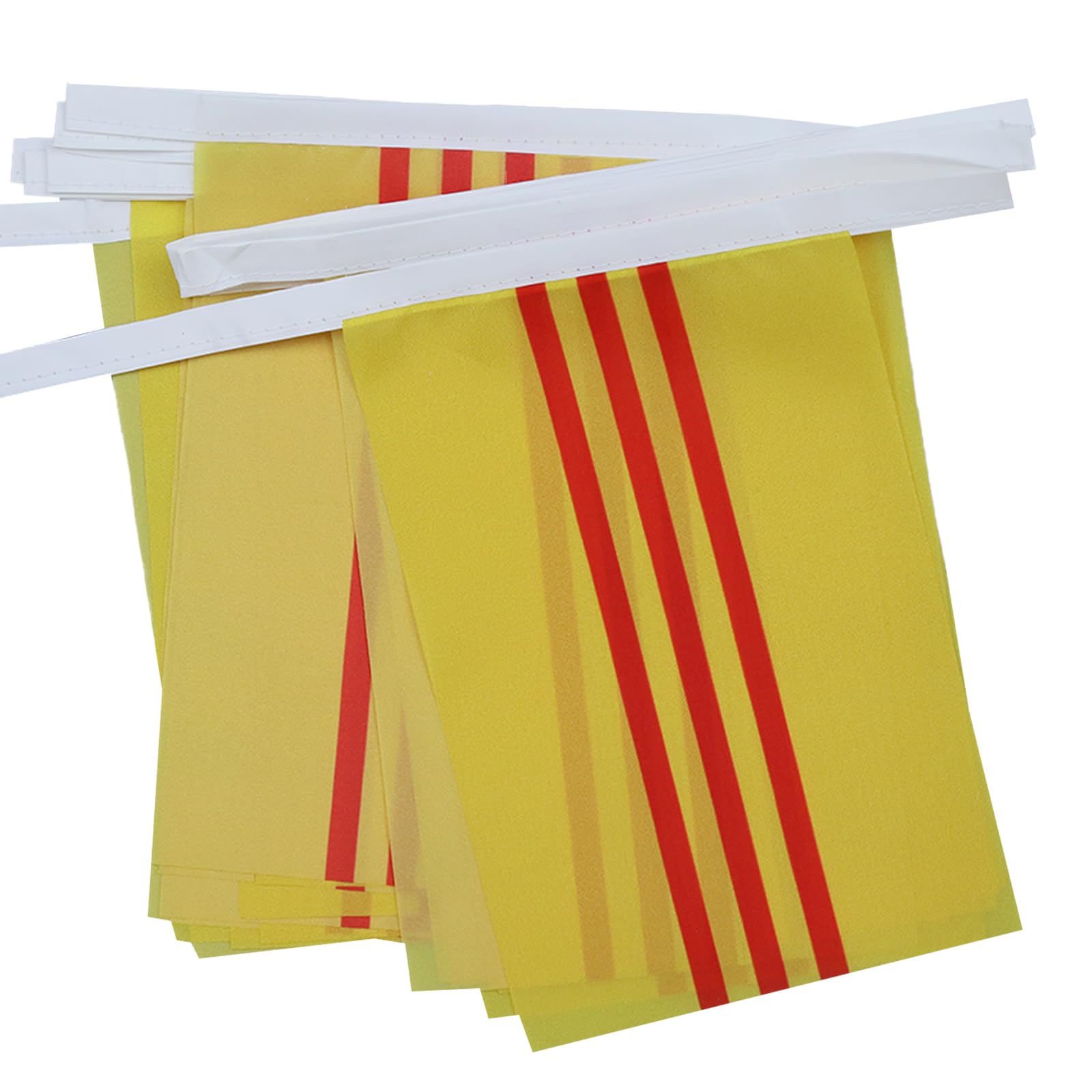 AZ FLAG Guirnalda 6 Metros, 20 Banderas de Ecuador 21x15 cm, Bandera Ecuatoriana 15 x 21 cm - Banderines — view 17