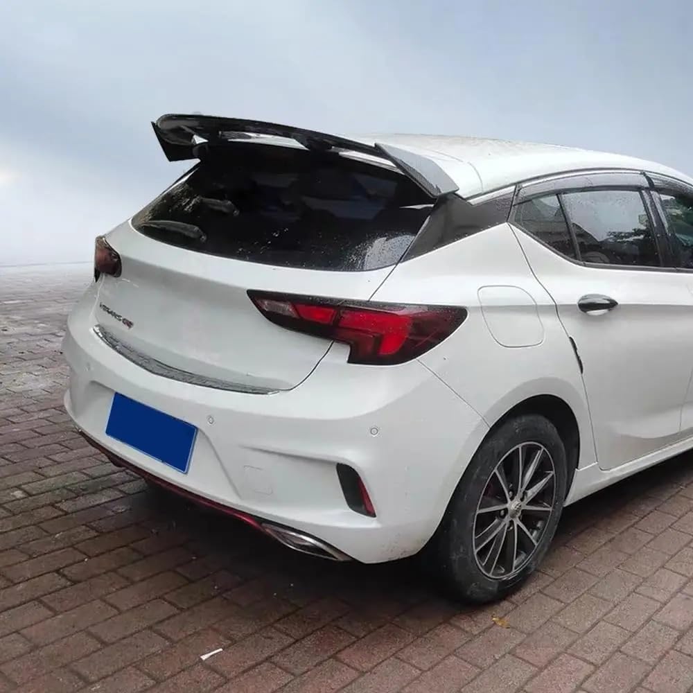 Spoiler dachowy Uniwersalny tylny spojler skrzydłowy dla 99% Hatchback SUV samochody wyścigowe zestaw do nadwozia pokrywy bagażnika w stylu GT(Carbon Fiber Look)