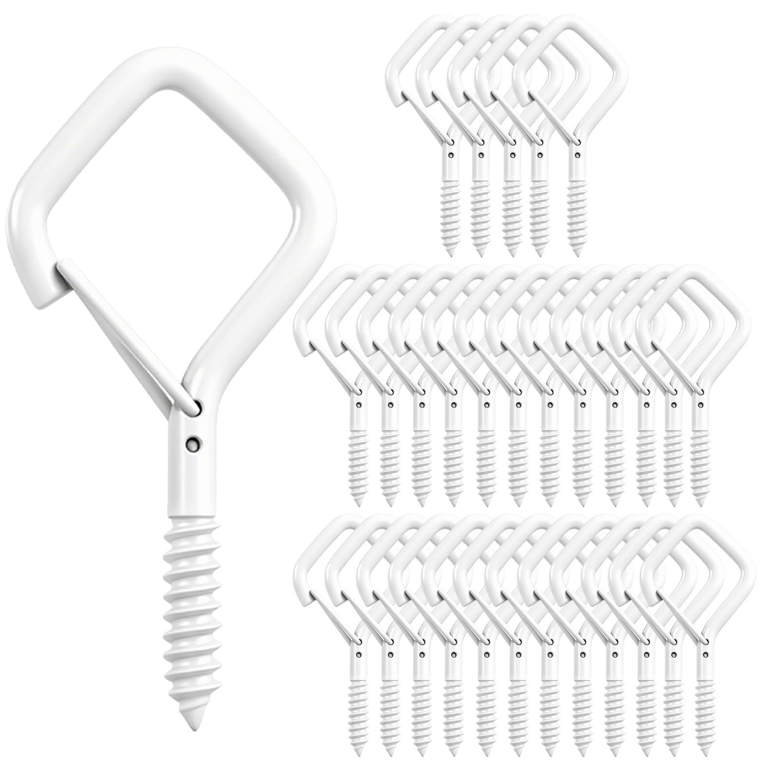 Small Screw-In Hooks - 30 Pack -11 Small Screw-In Hooks - 30 Pack -11