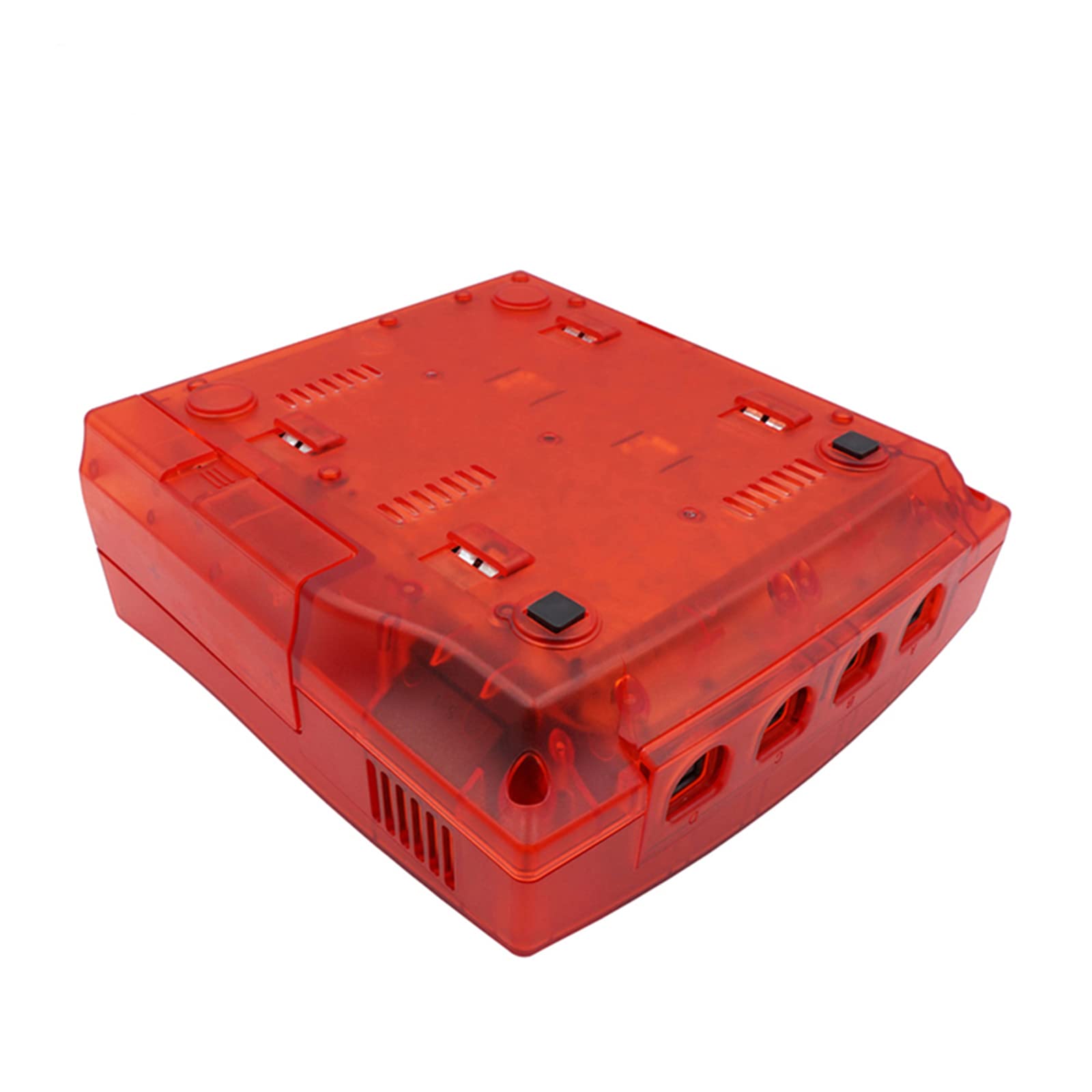 Alloggiamento di ricambio Shell Traslucido Custodia per Box Trasparente Retro Videogiochi Console Parti di Riparazione per Console di Gioco Box