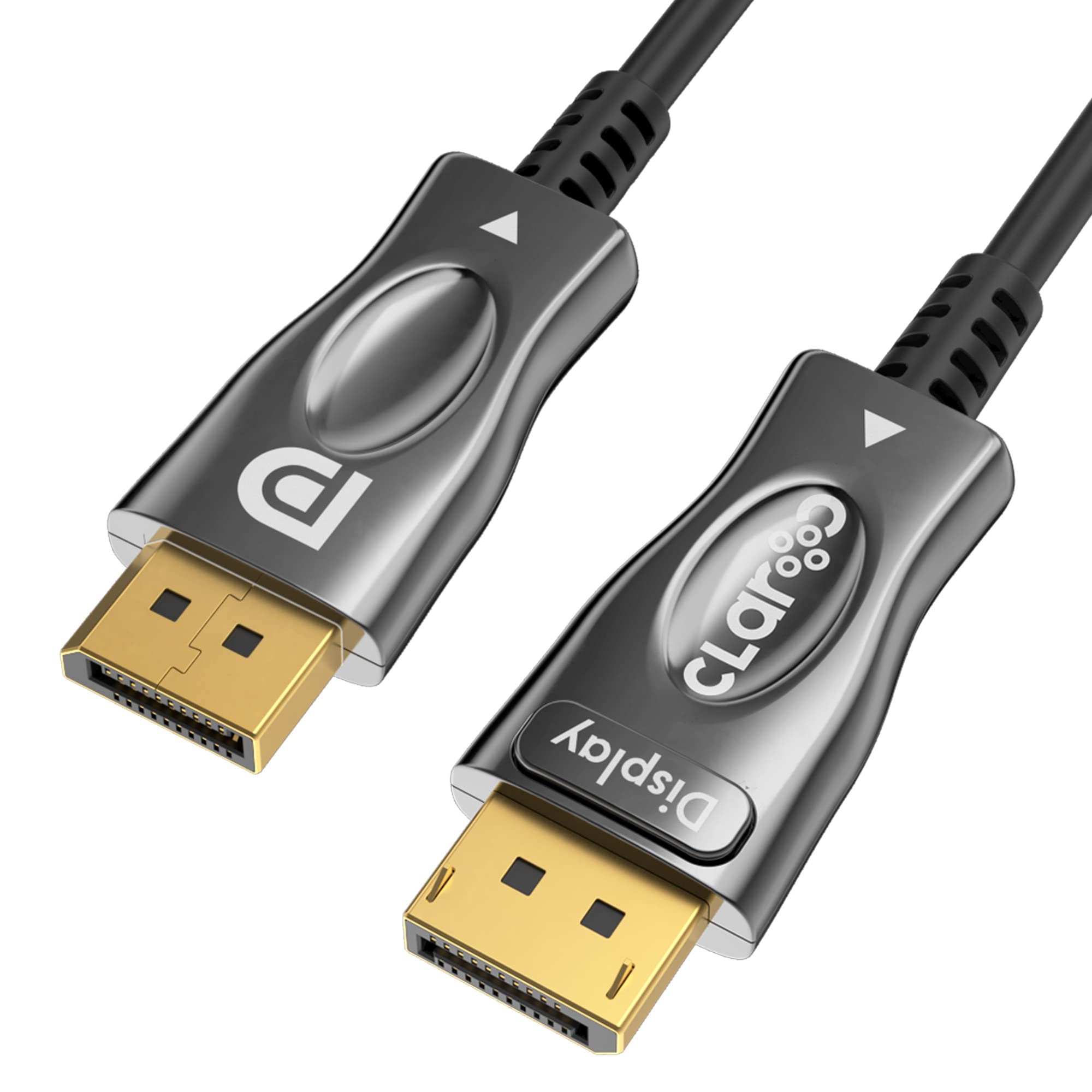 Câble DisplayPort 8K @ 60 Hz, 4K @ 144 Hz | Câble optique actif AOC | Display Stream Compression 1.2 (DSC), FEC, Dynamic HDR, HDR10, échantillonnage 4:4:4 | longueur 15 m