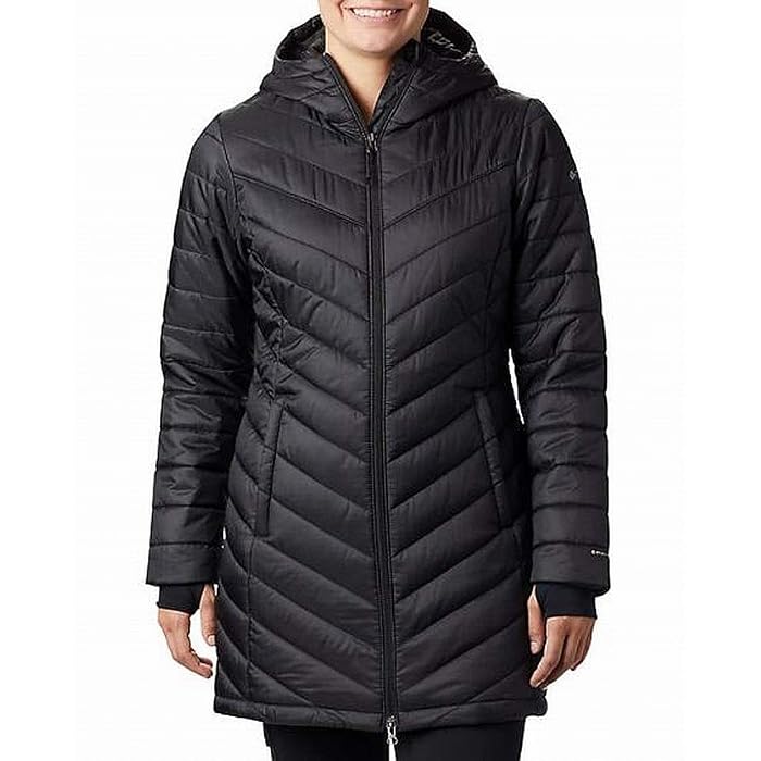 Omni Heat Long Jacket Coat Puffer 