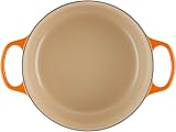 Le Creuset Signature Enamelled Cast Iron Round Casserole Dish With Lid, 26 cm, 5.3 Litre, Volcanic, 21177260902430 - 3