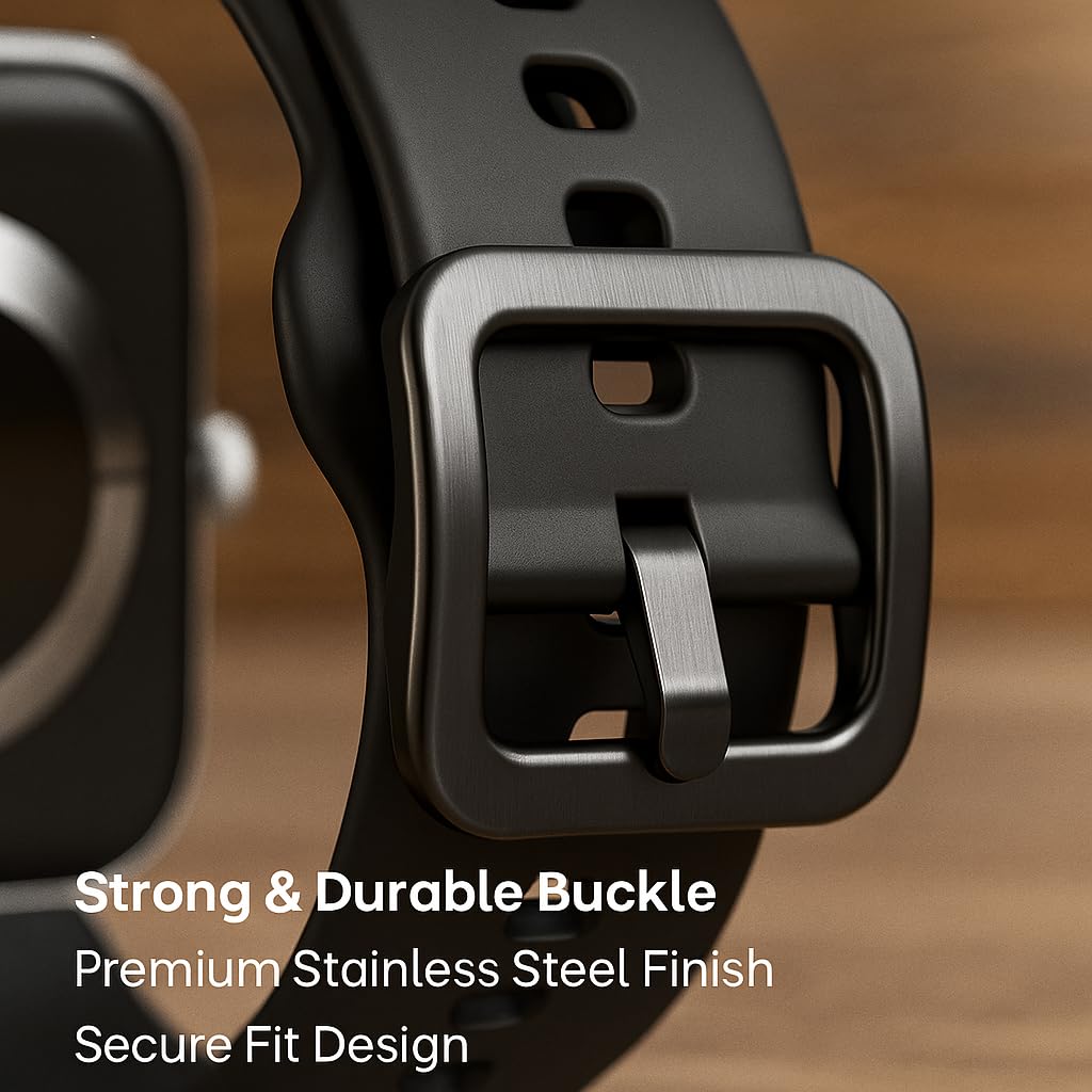 Kapture Straps Compatible with Redmi Watch Move, Redmi Watch Move Strap TPU Watch Straps - Quick Release Watch Bands Soft Waterproof for Men Women — Amazon image 4