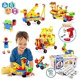 Ein Spielzeug, das Ihr Kind Zum Spielerischen Lernen Anregt -- Die Bausteine ​​von Vatos bieten eine Vielzahl von Projektideen und sind einfach zu montieren. Ermutigen Sie Ihr Kind, spielerisch zu lernen! Dieses VATOS STEM-Spielzeug wurde speziell entwickelt, um die Hand-Auge-Koordination Ihres Kindes zu verbessern, die Feinmotorik zu beherrschen, das logische Denken zu verbessern und die Fähigkeiten zur Problemlösung zu verbessern.