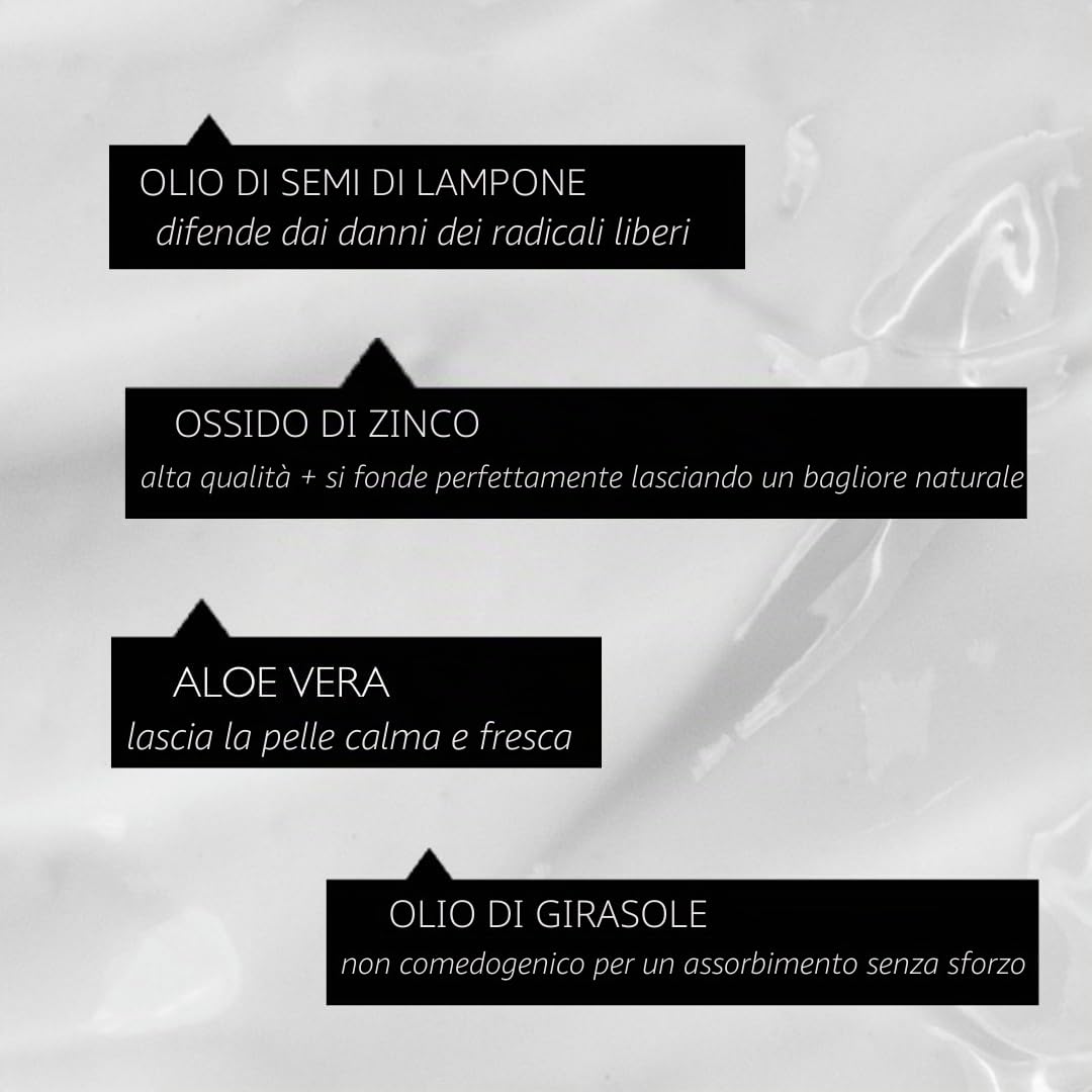 UpCircle Mineral Sunscreen SPF 25, 60 ml, resistente agli urti, ossido di zinco non nano e olio di semi di lampone leggero, protegge dai radicali liberi + glicerina per pelle grassoccia, viso e corpo
