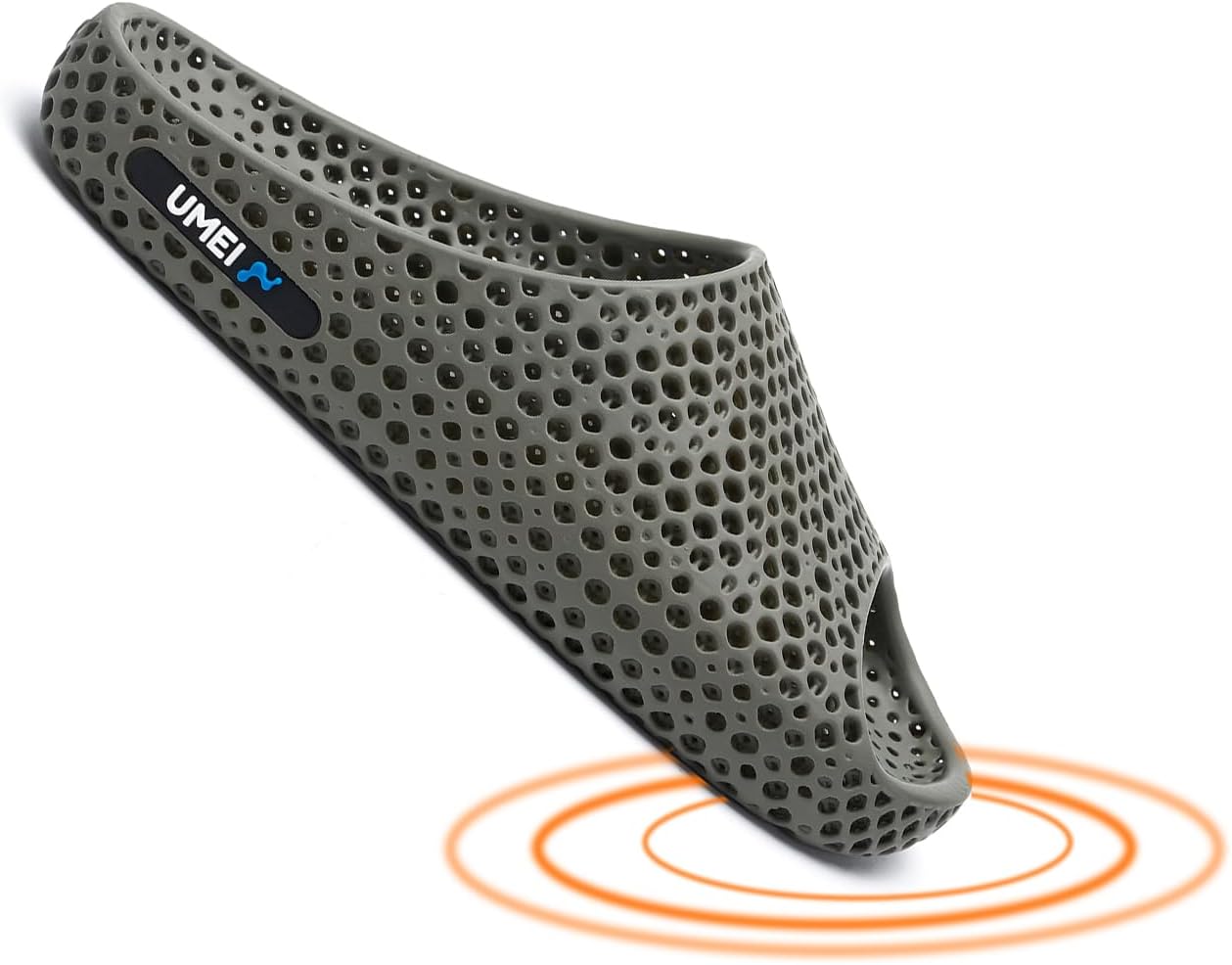 UMEI Unisex 3D Printed Slides for Men Women, Ergonomic Mellow Recovery shoes, Moonwalker Recovery Slippers Sandals for Shower, Gym, Beach & Home, Arch Support, Waterproof & Quick Dry - Image 4