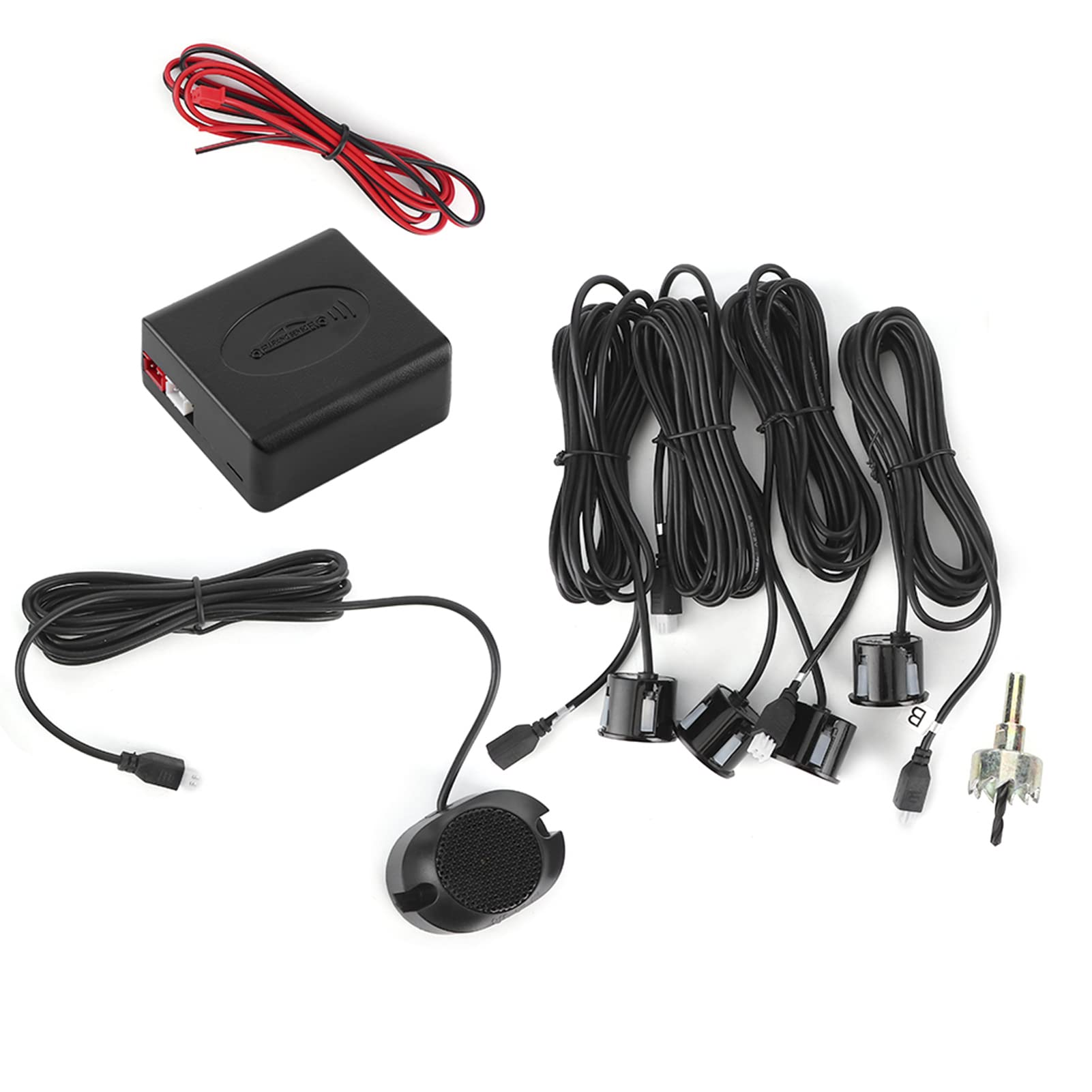 del Sensore di Parcheggio di Retromarcia per Auto, Kit di Aiuto per L'assistenza Alla Retromarcia del di Backup del Sensore di Parcheggio Dell'auto con Allarme