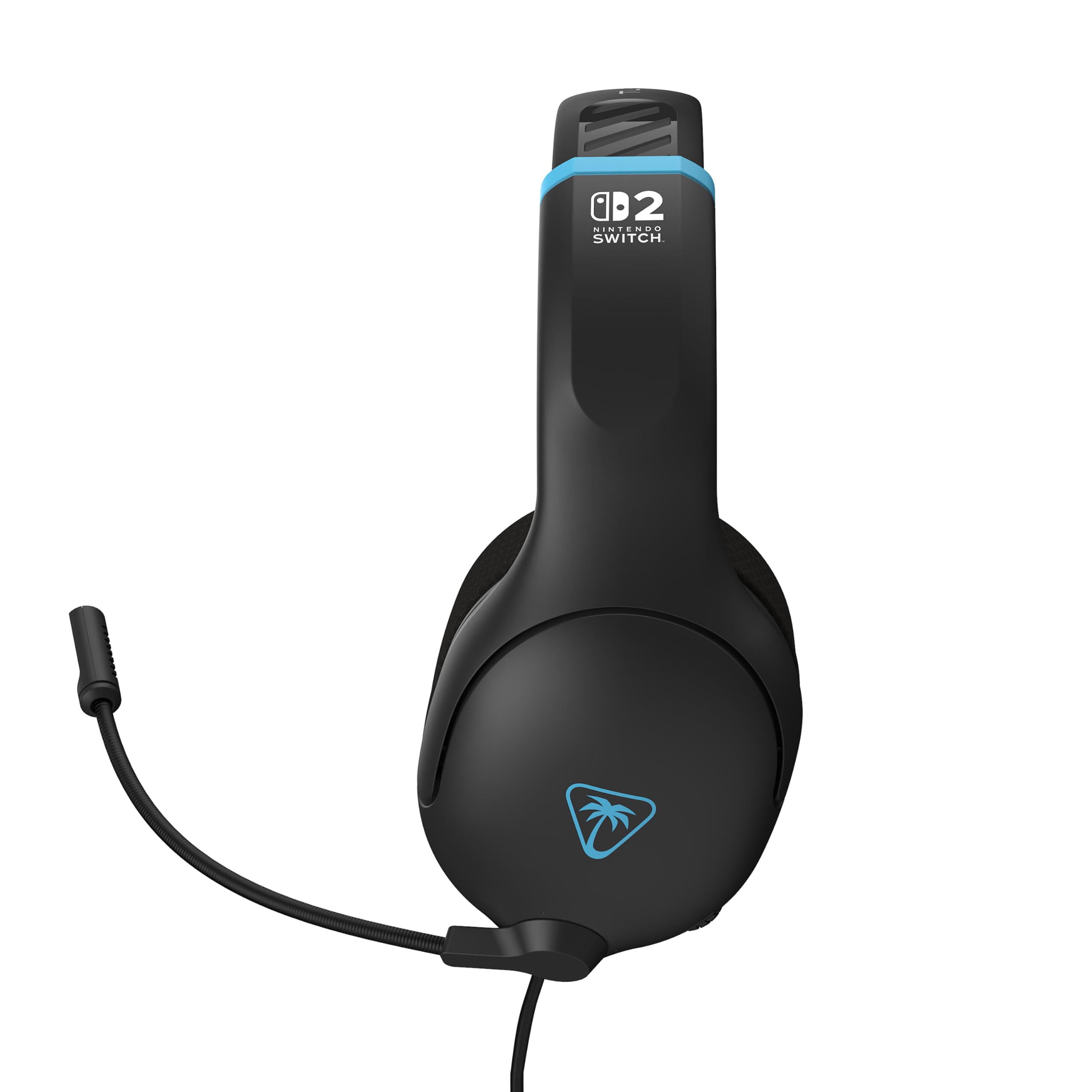 Turtle Beach Airlite Fit Nero carbone Cuffie da gioco con cavo - Con licenza ufficiale per Nintendo Switch 2, Nintendo Switch, Resistenti, Leggere