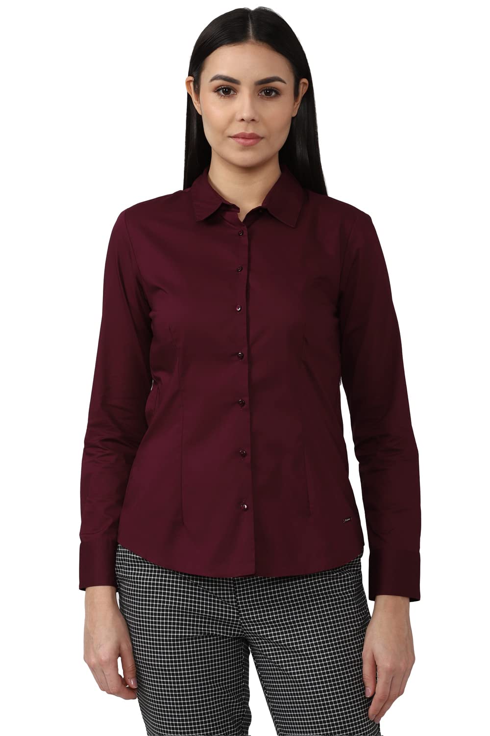 van heusen Women's Cotton Regular Fit Shirt-picture-13