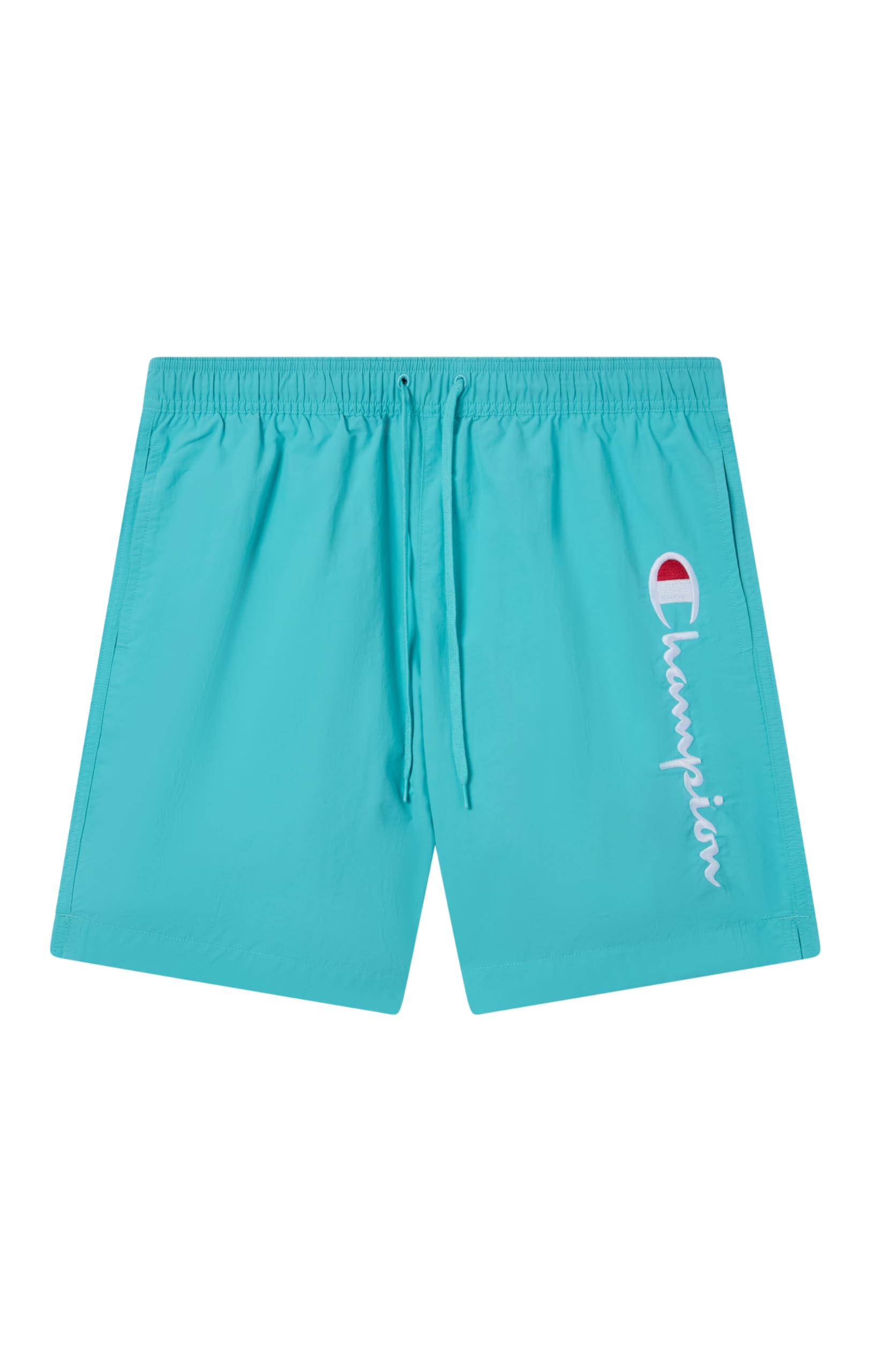 Champion Men's Legacy - Beachshorts with Large Logo, Blue (BS184), L