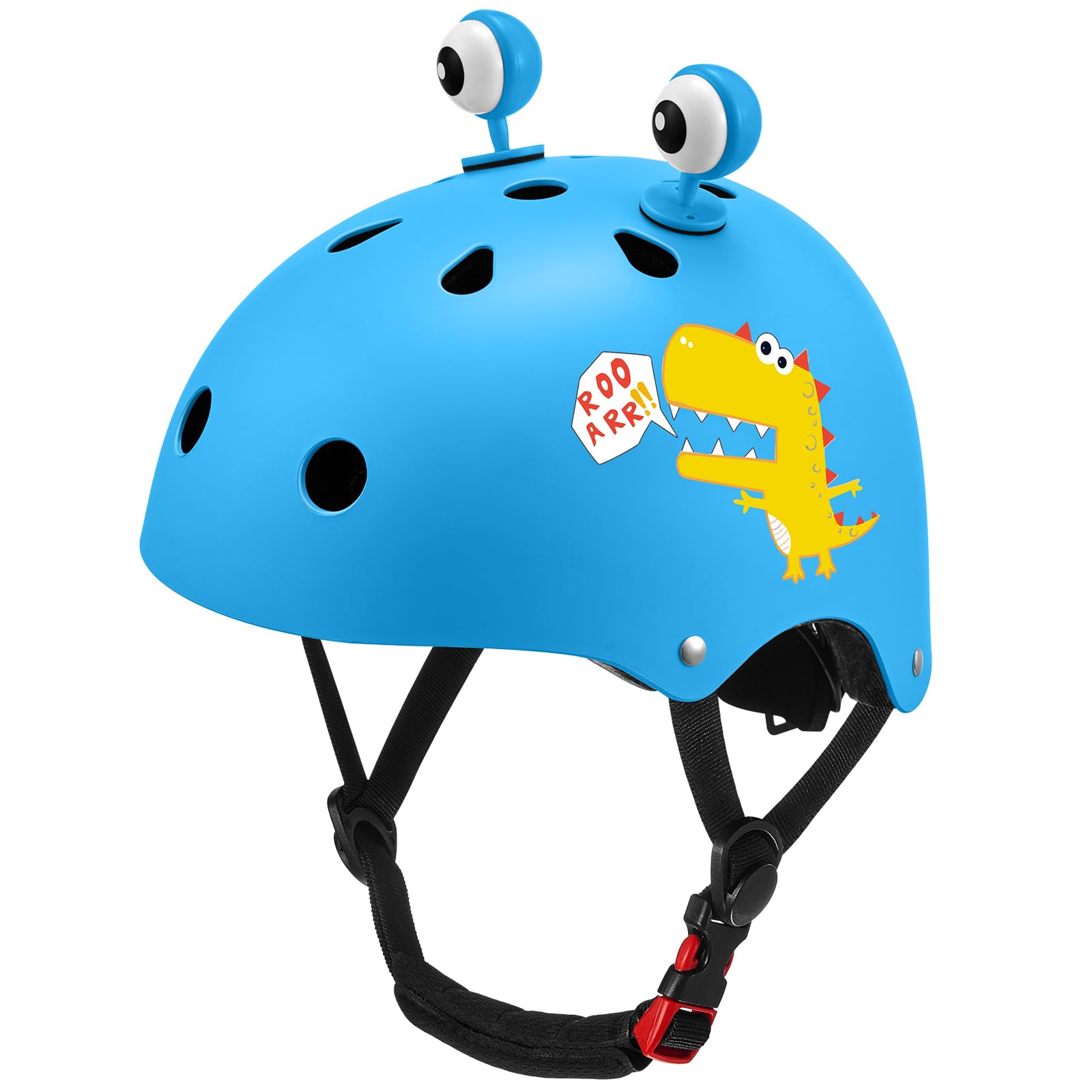 Odoland Casco Bici Per Bambini 5-10 Anni – Calotta ABS E Schiuma EPS, Regolabile 48-55 Cm, Leggero E Ventilato, Con Motivo Stelle, Per Bici E Skateboard