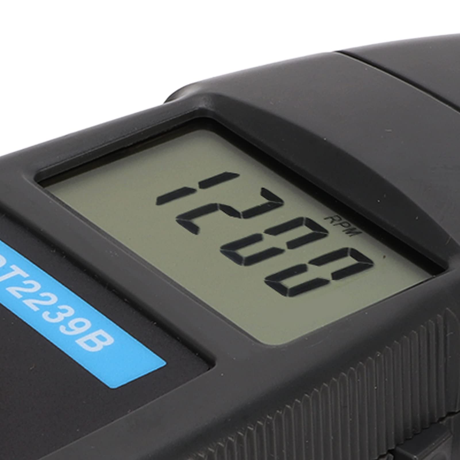 Stroboskop DT2239B LCD Digital, Blitz-Handtachometer Blitz-Tachometer Blitz-Handtachometer Berührungsloser Stroboskop-Tachometer 60-19,999RPM