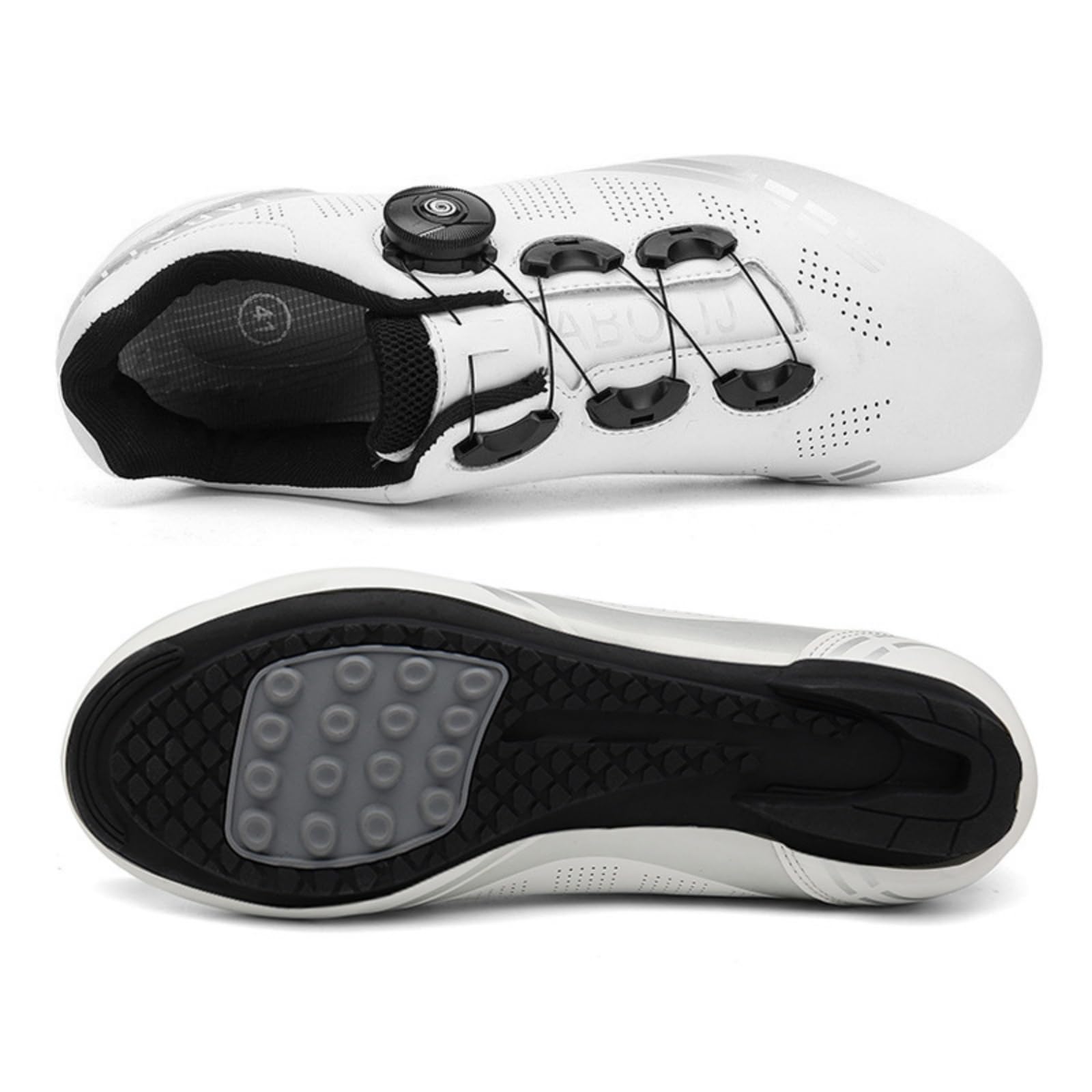 Mateju Fahrradschuhe Herren Damen Ohne klick, 36-47EU Fahrradschuhe Herren Damen mit Gummisohle rutschfeste Atmungsaktive No-Lock für Outdoor Radschuhe